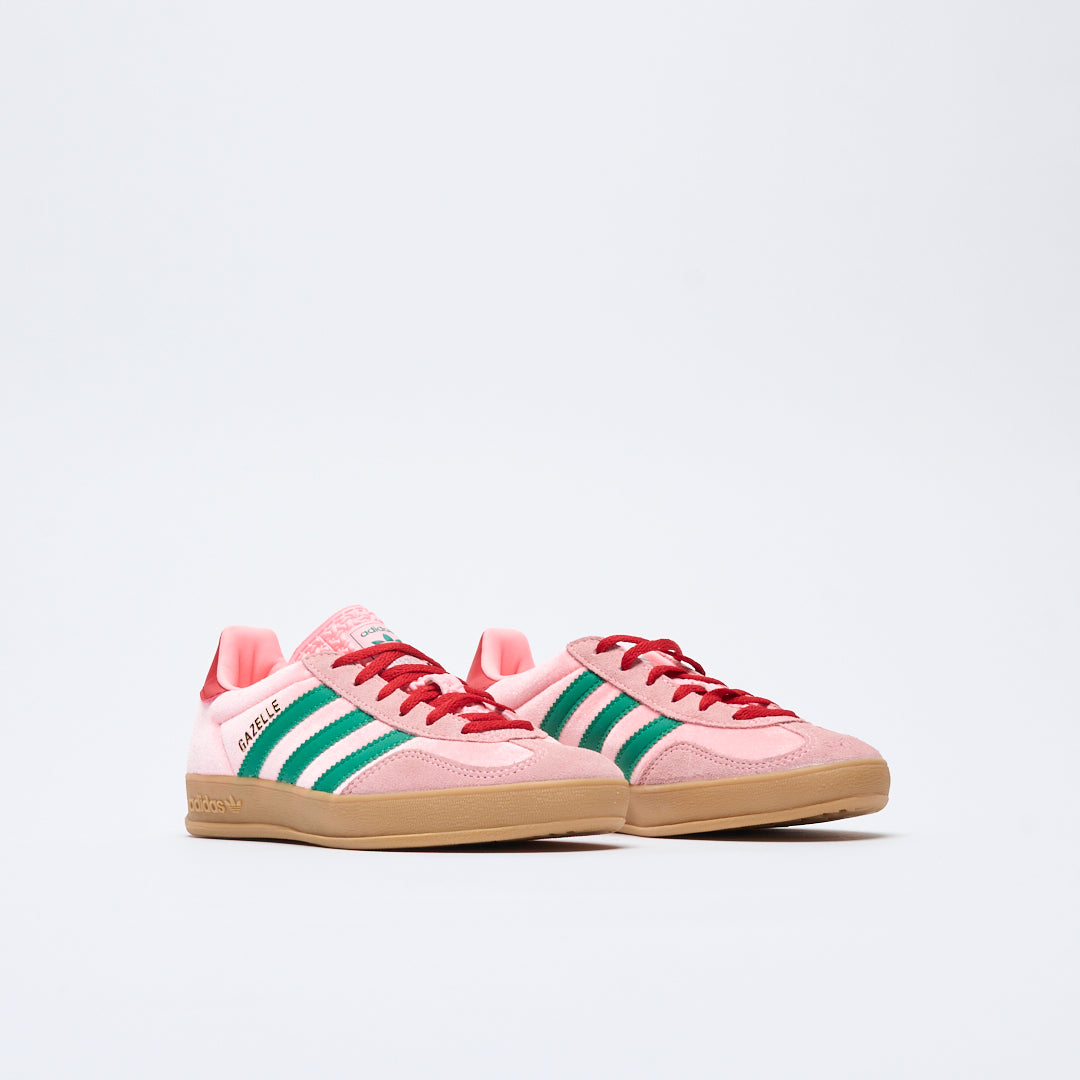 ADIDAS Originals - Gazelle Indoor W (Court Green/Glow Pink/Gum)