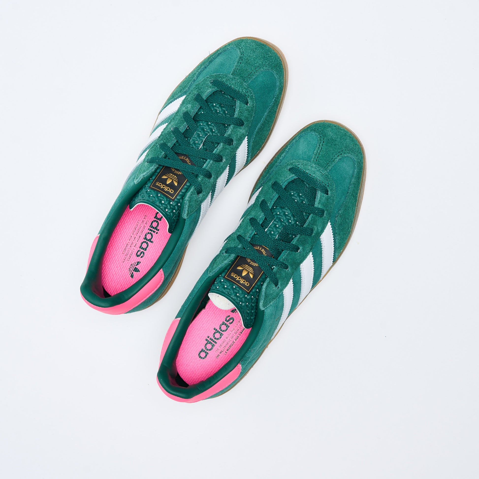 Adidas Originals Gazelle Indoor W (Collegiate Green/Ftwr White/Lucid Pink)