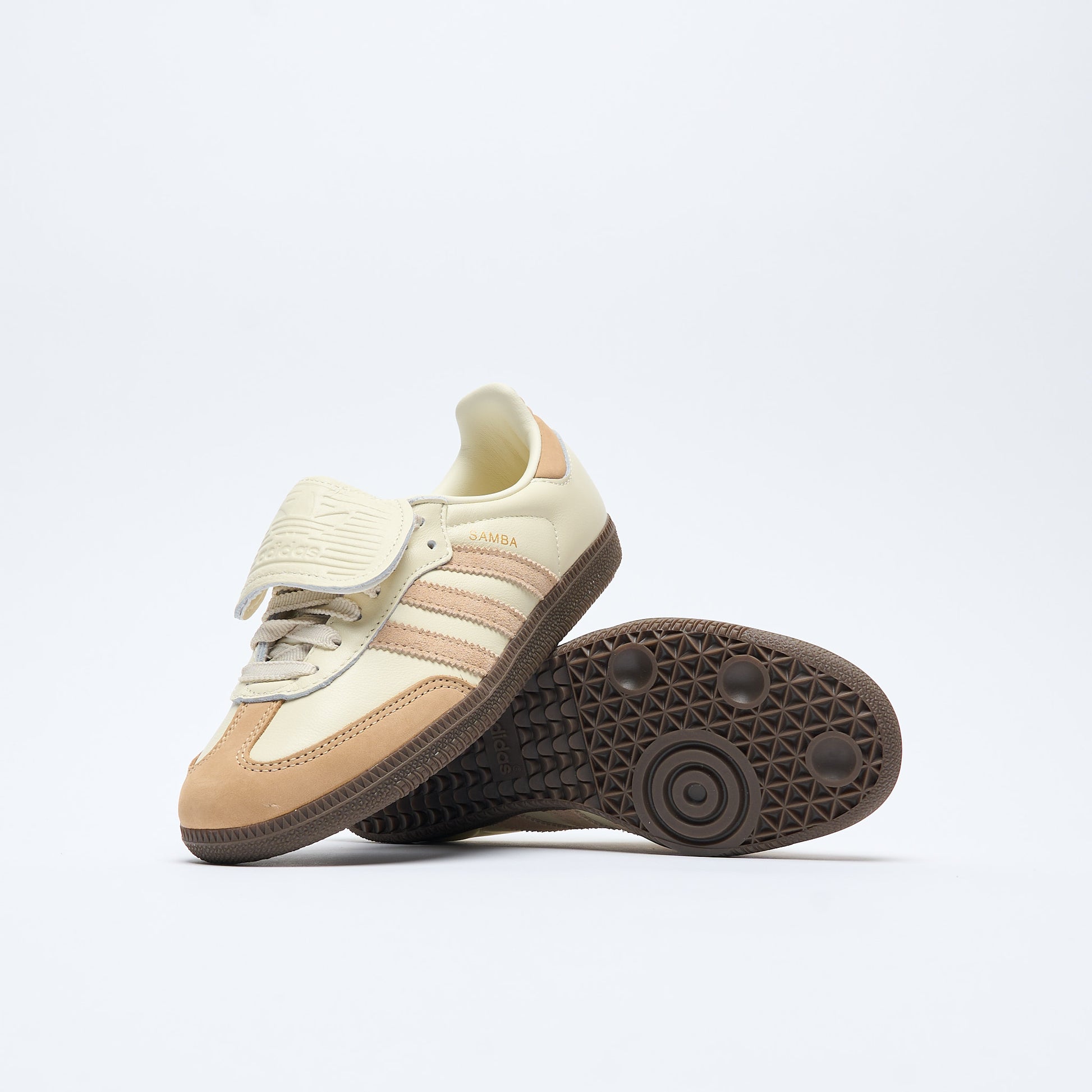 ADIDAS Originals - Samba LT W (Cream White/Warm Sandstone/Gold Metallic)