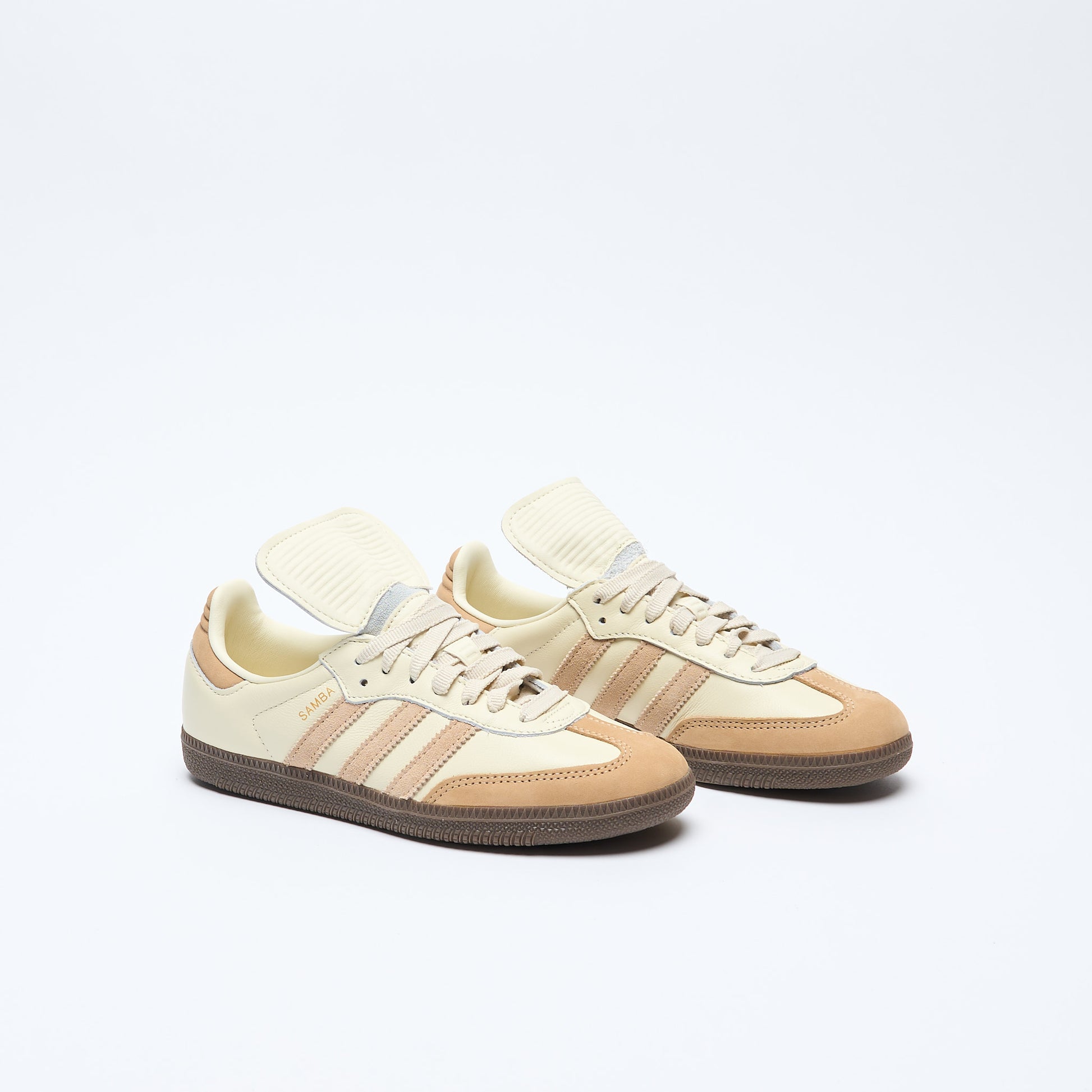 ADIDAS Originals - Samba LT W (Cream White/Warm Sandstone/Gold Metallic)