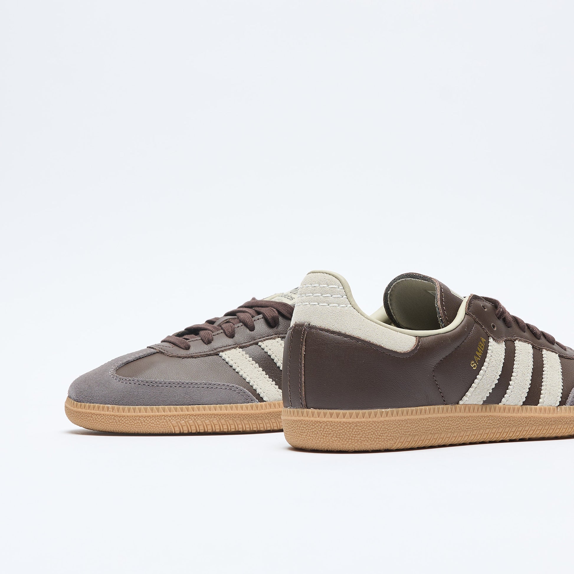 ADIDAS Originals - Samba OG (Brown/Putty Grey/Gold Metallic)