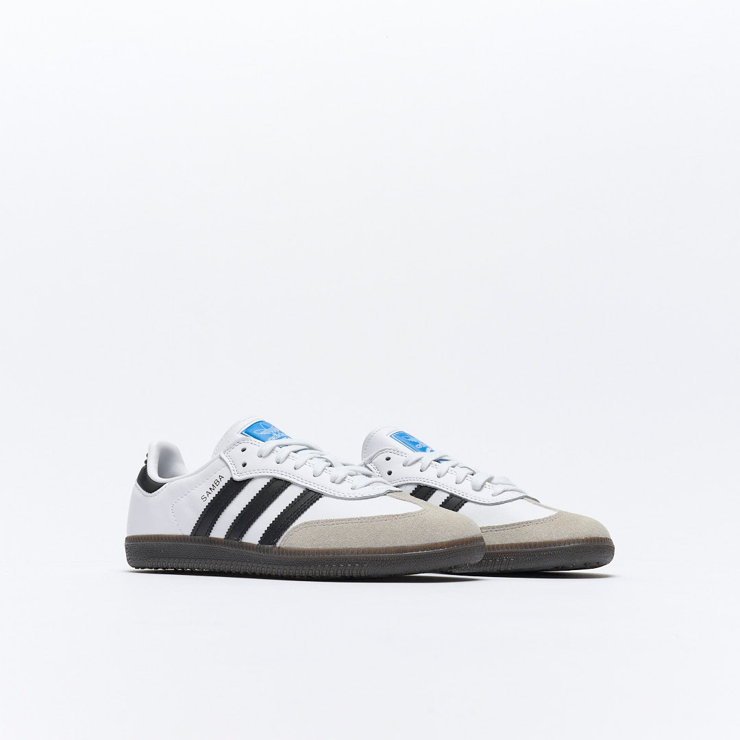 Adidas Skate - Samba Adv (White/Black) MILK STORE Adidas Skate - Samba Adv (White/Black) MILK STORE