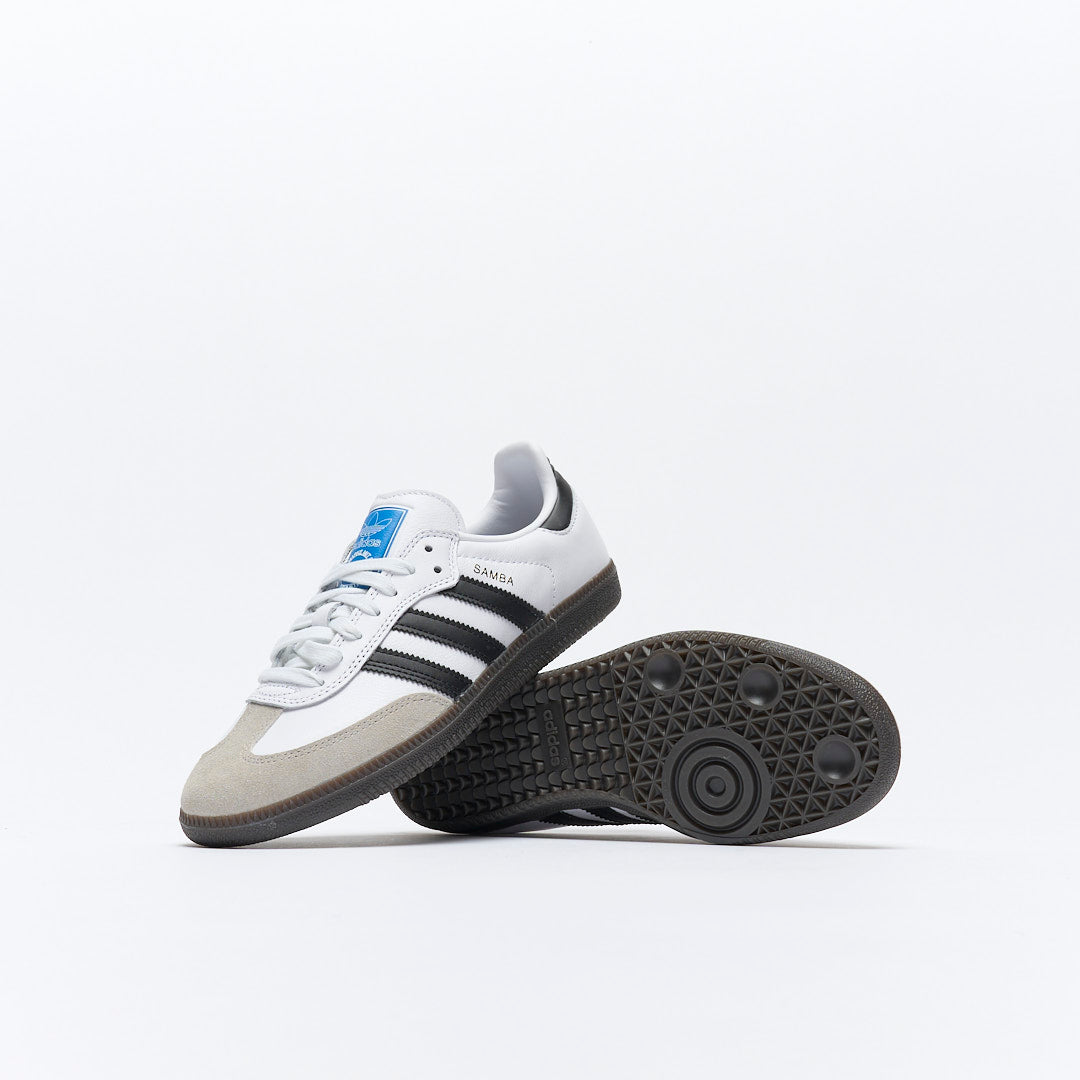 Adidas Skate - Samba Adv (White/Black) MILK STORE Adidas Skate - Samba Adv (White/Black) MILK STORE