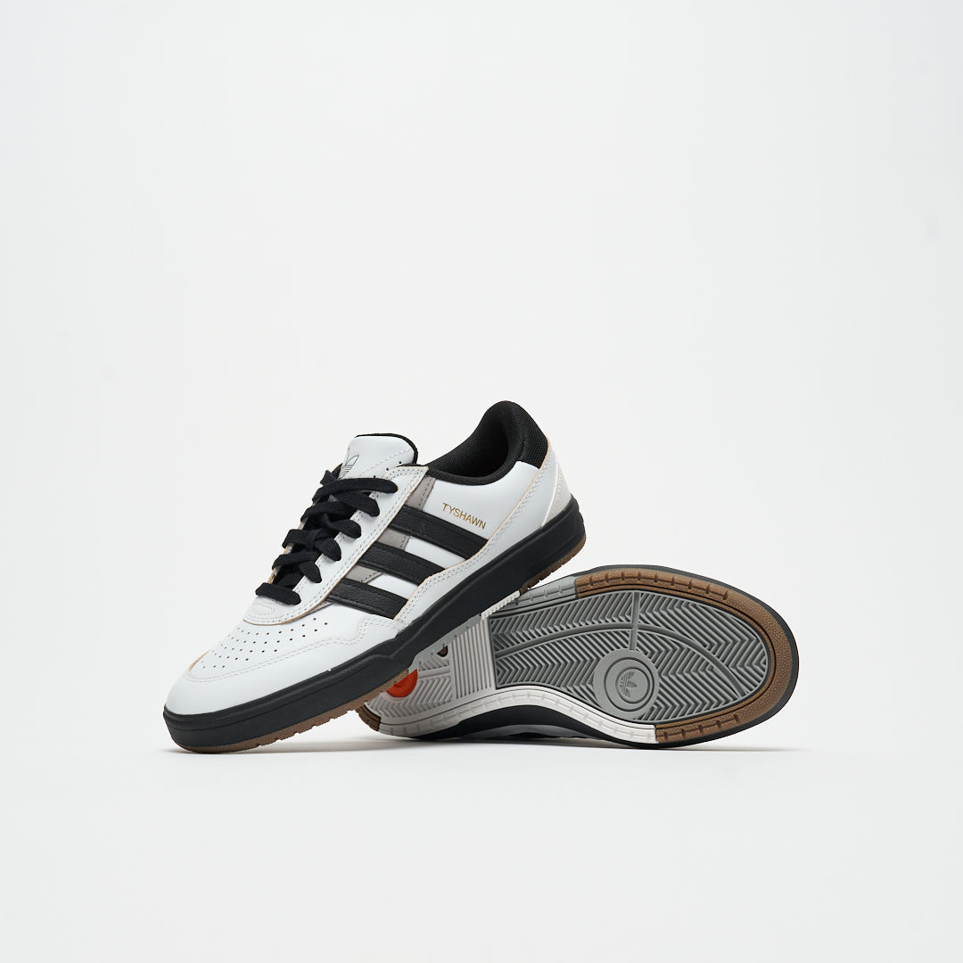 ADIDAS Skateboarding - Tyshawn II (Crystal White/Core Black/Charcoal Solid Grey)