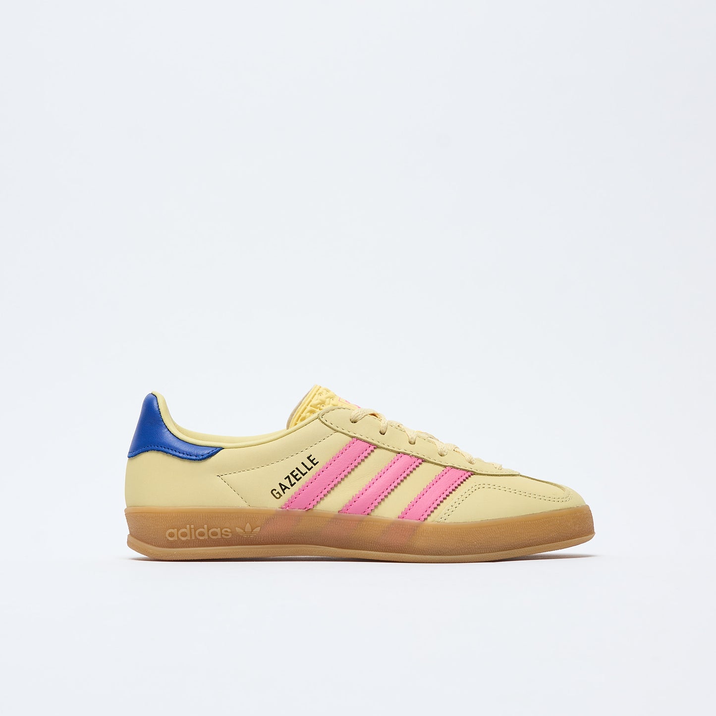 ADIDAS Originals - Gazelle Indoor W (Powder Yellow/Lucid Pink/Royal Blue)