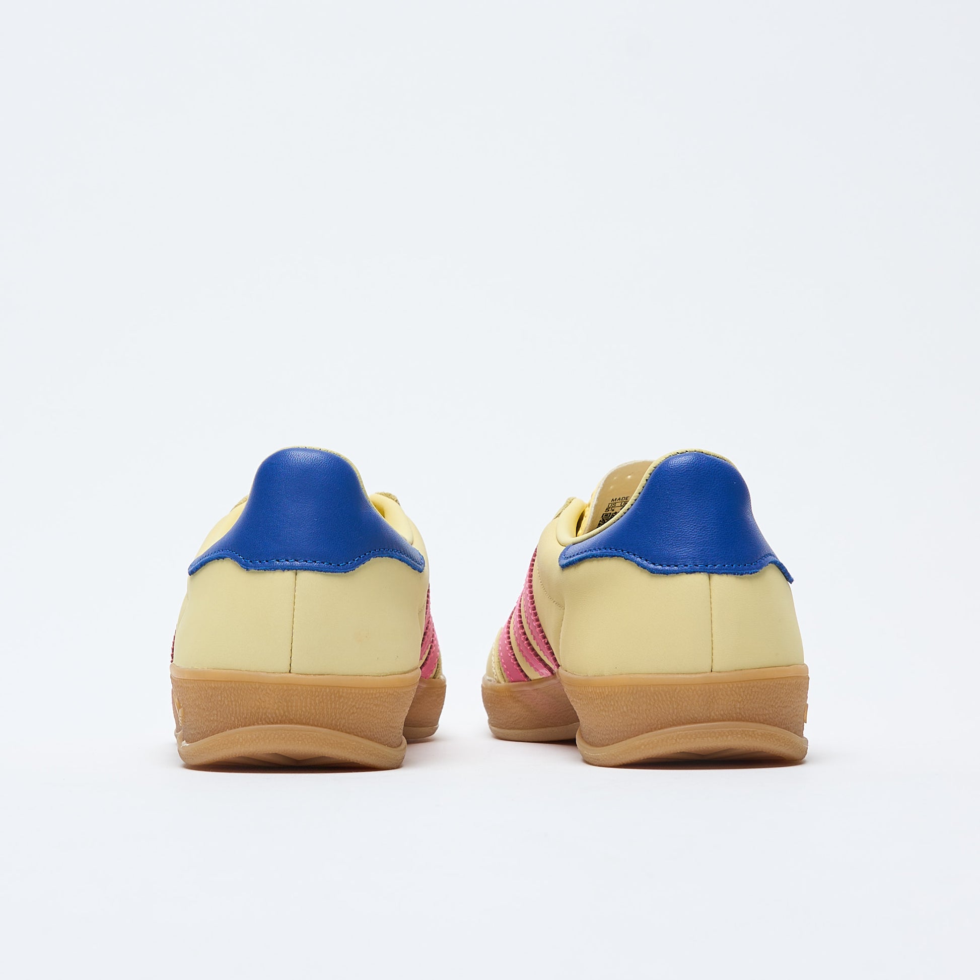 ADIDAS Originals - Gazelle Indoor W (Powder Yellow/Lucid Pink/Royal Blue)