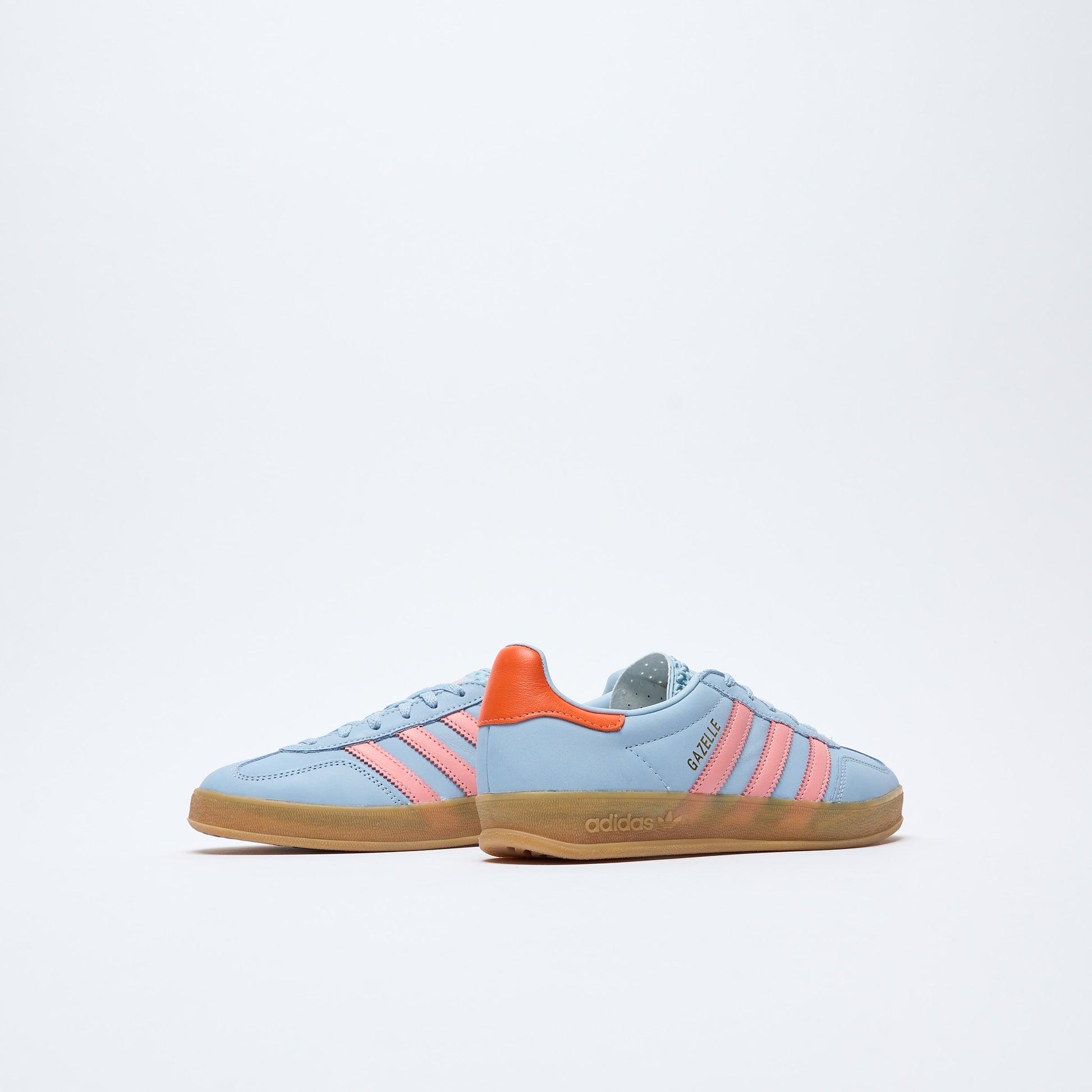 ADIDAS Originals - Gazelle Indoor W (Wonder Blue/Solar Orange/Gum 3)