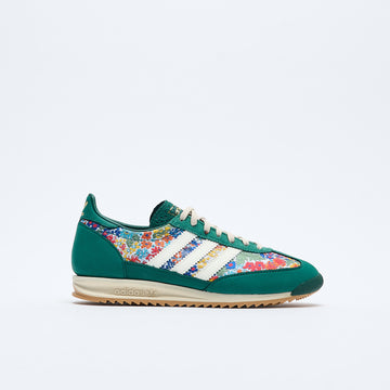 ADIDAS Originals - SL 72 w "LIberty london" (Collegiate Green/Cream White/Gum)