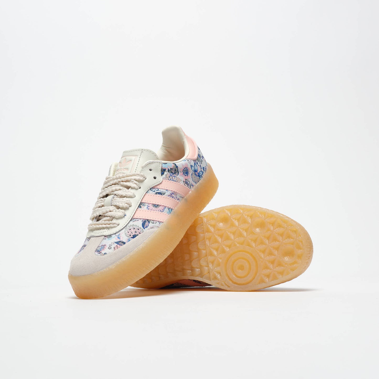  Adidas x Liberty London  - Sambae W (Off White/Blush Pink/Gum)