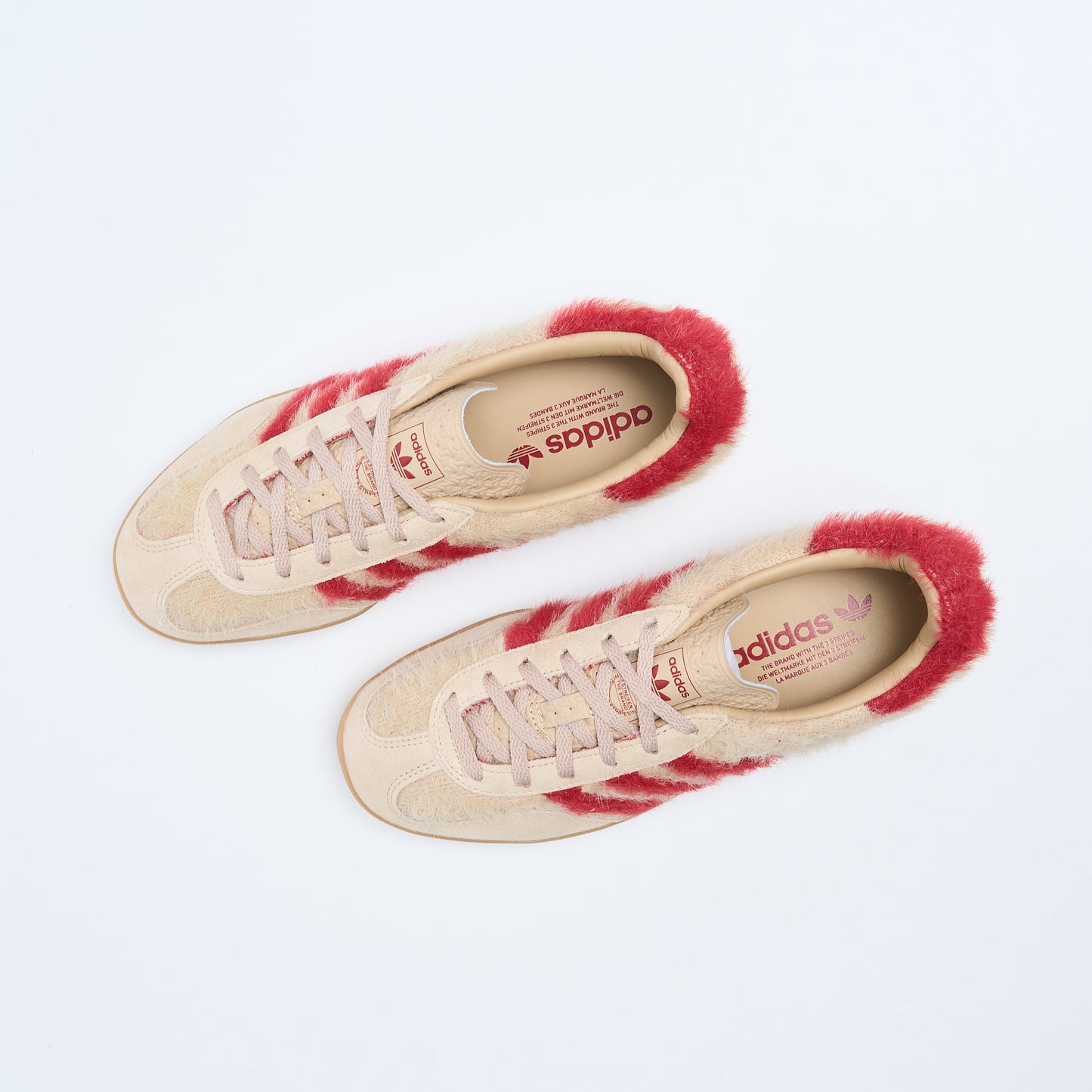Adidas Originals - Gazelle Indoor (Magic Beige/Team Victory Red/Gum)