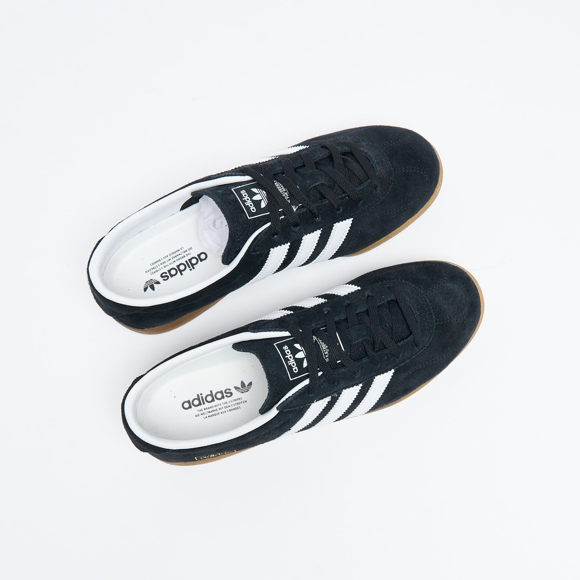 ADIDAS Originals - Gazelle Low Pro W (Core Black / Cloud White / Gum)