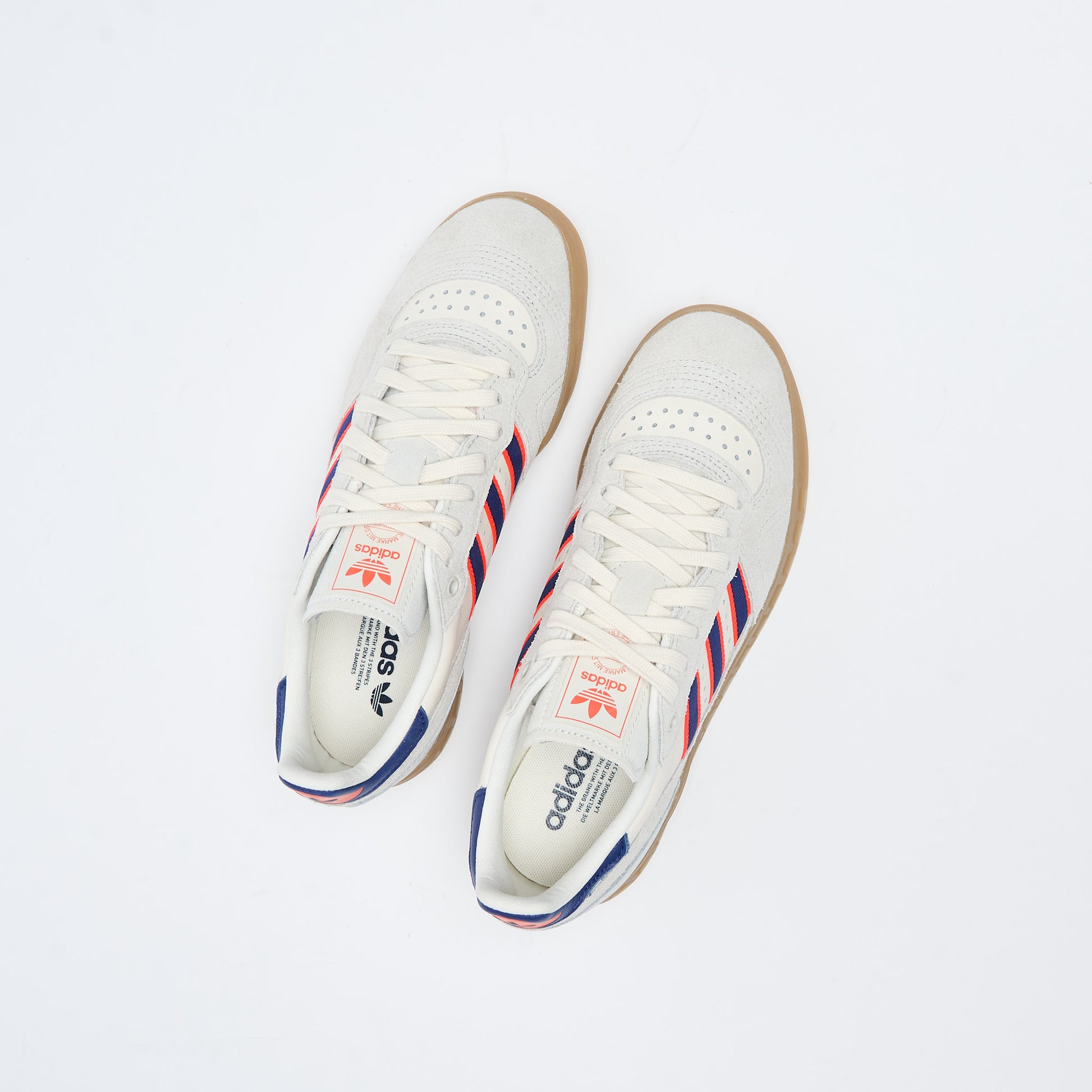 ADIDAS Originals - Handball Top RM (Crystal White/Victory Blue/Solar Red)