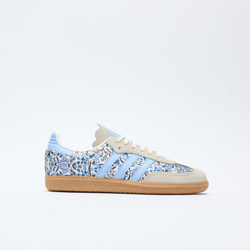 Liberty London x ADIDAS Originals - Samba OG J (Blue/Off White/Gum)