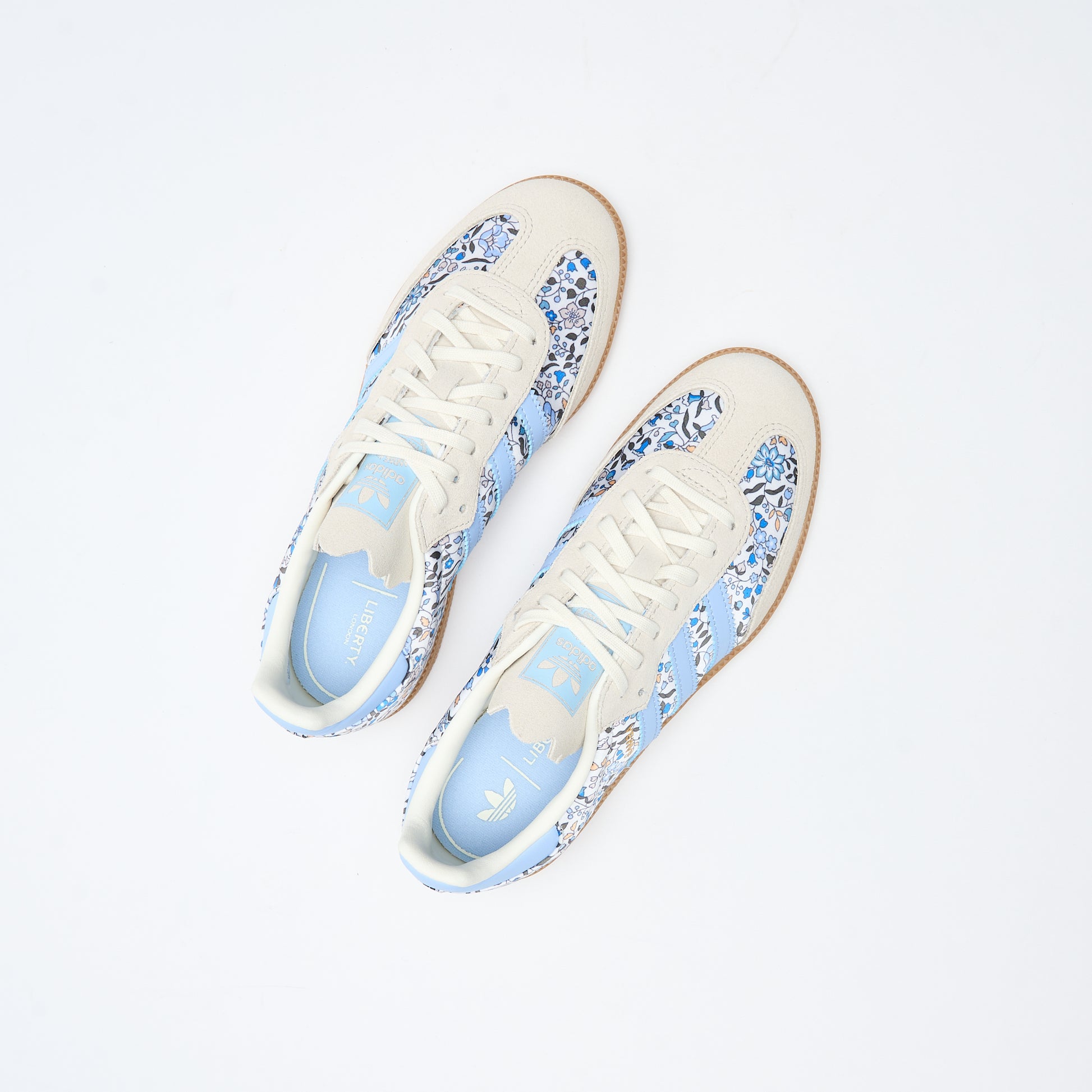 Liberty London x ADIDAS Originals - Samba OG J (Blue/Off White/Gum)