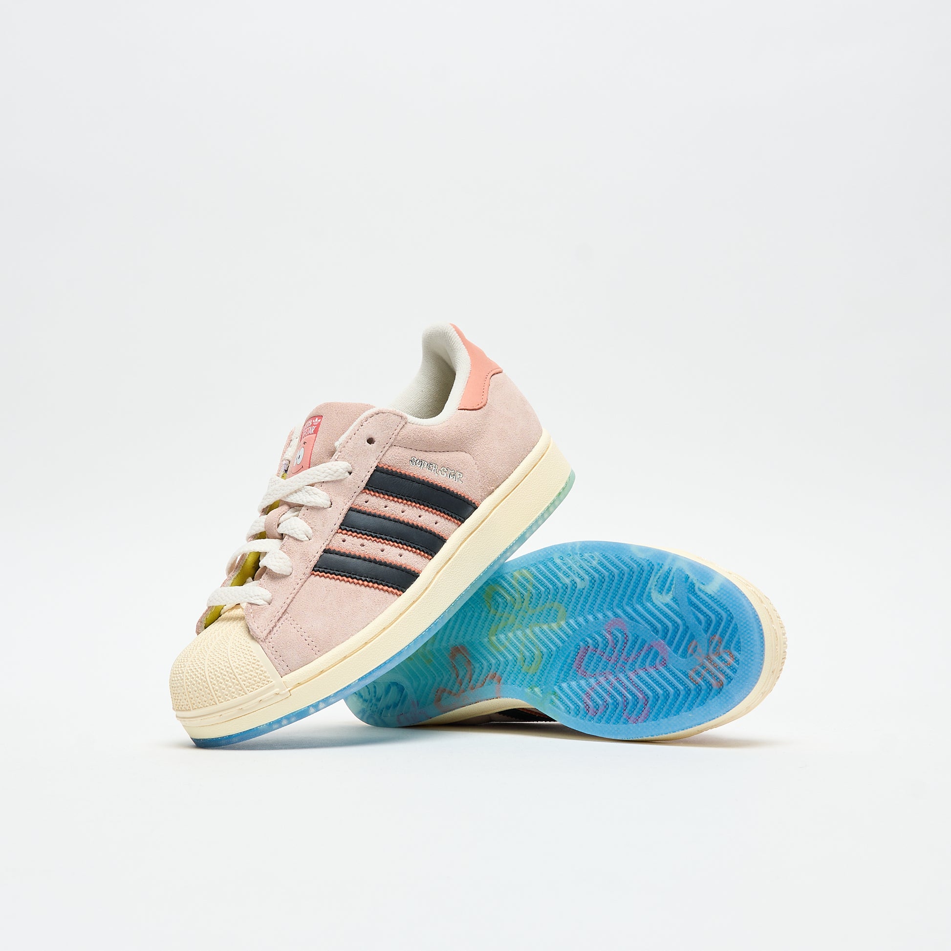 Sponge Bob x ADIDAS Originals - Patrick Star Superstar (Supplier Colour/Core Black/Wonder Clay)