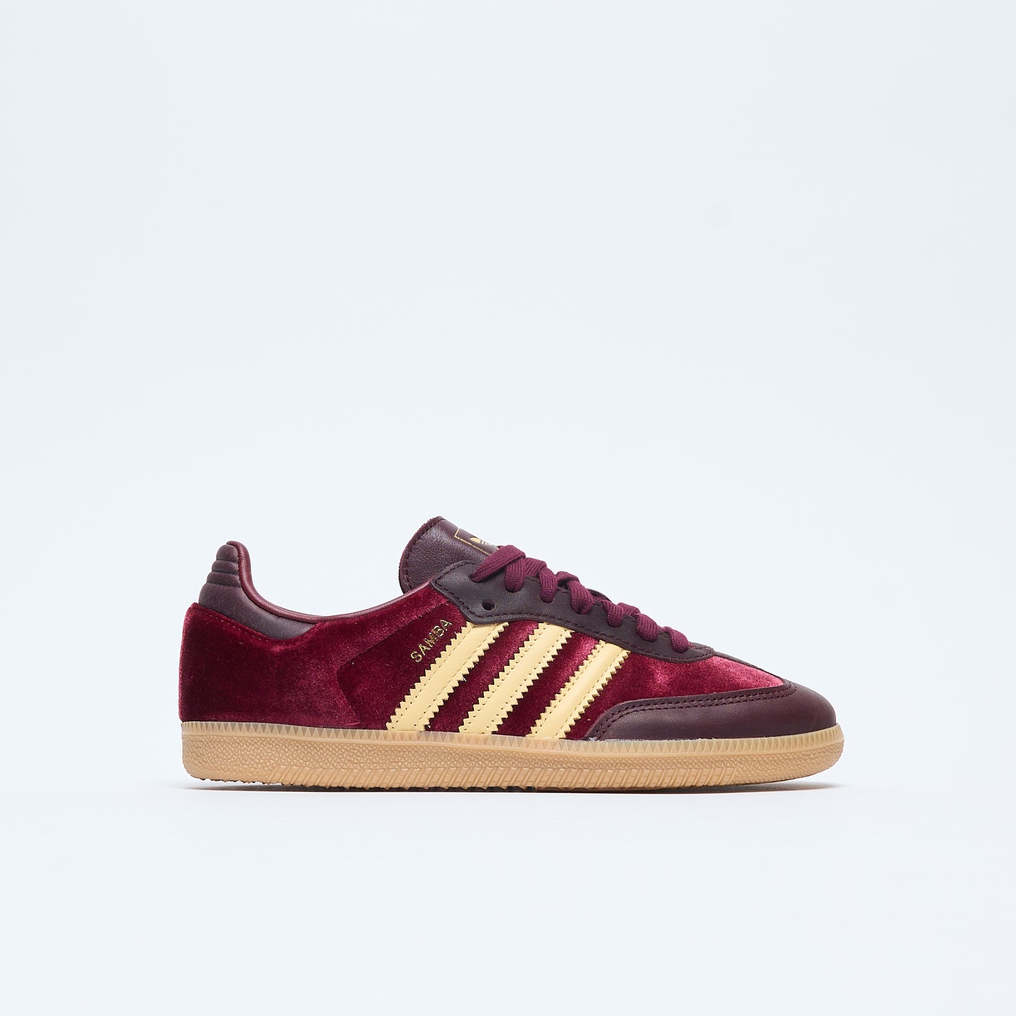 Adidas - Samba W OG Velvet (Red/Maroon)