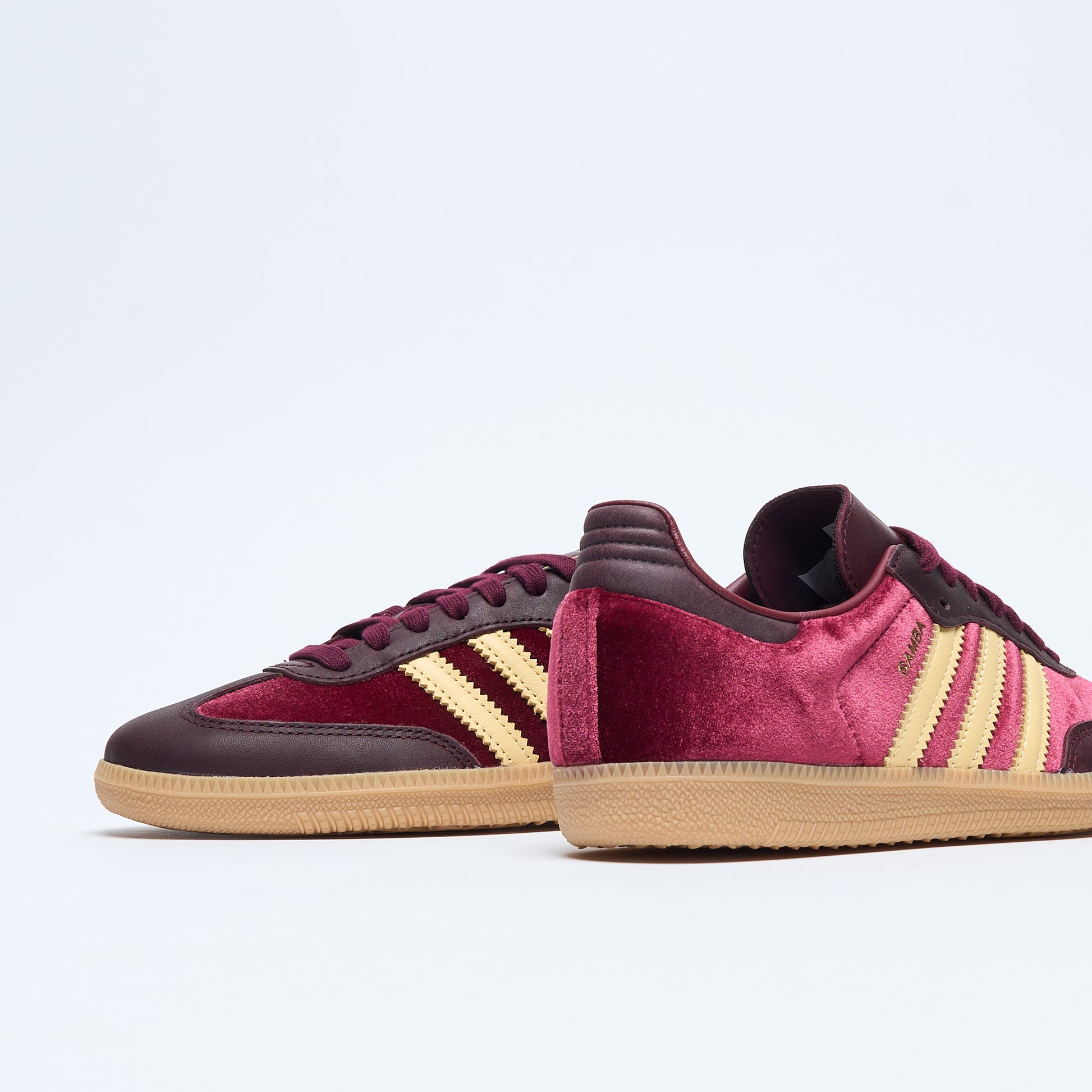 Adidas - Samba W OG Velvet (Red/Maroon)