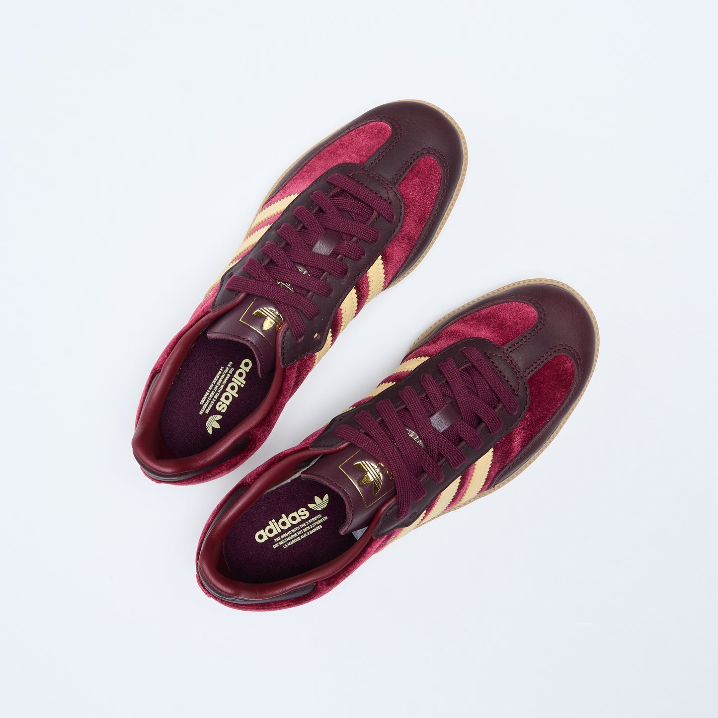 Adidas - Samba W OG Velvet (Red/Maroon)