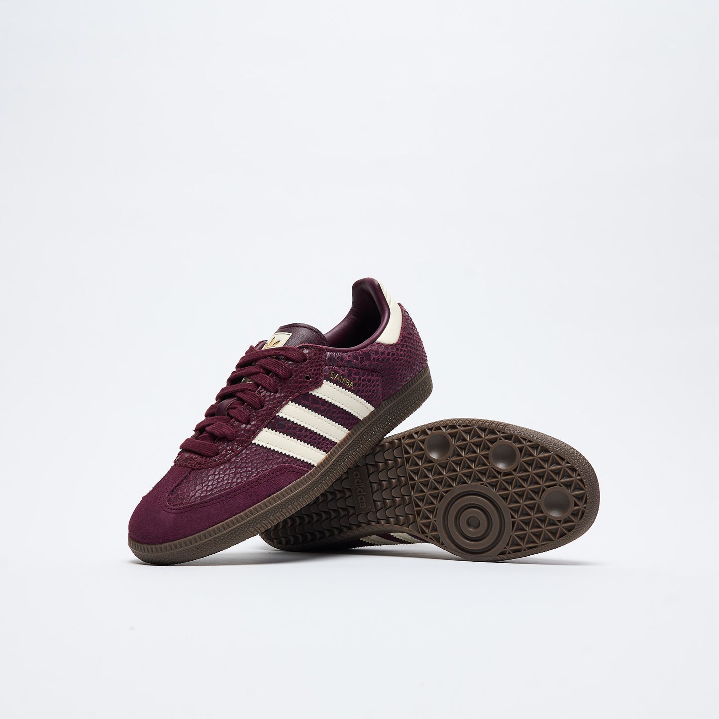 ADIDAS Originals - Samba OG W (Maroon/Cream White/Gold Metallic)