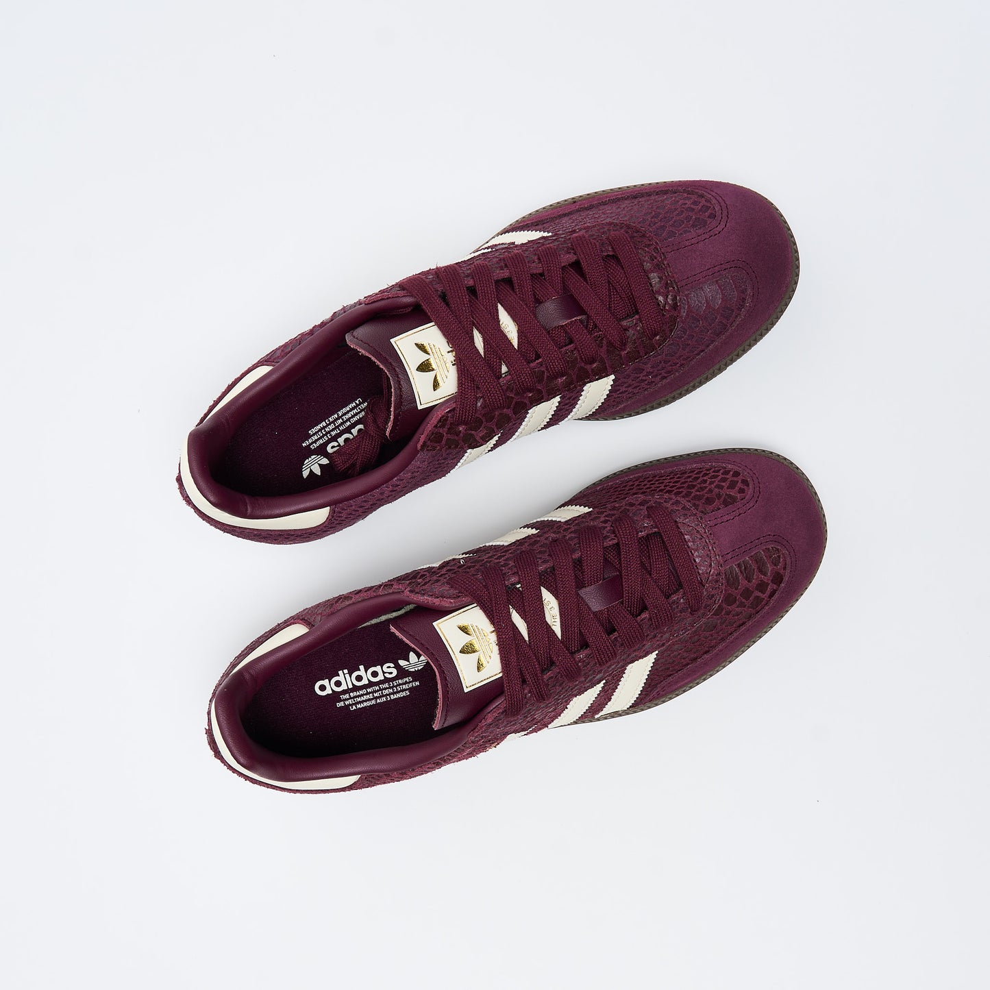 ADIDAS Originals - Samba OG W (Maroon/Cream White/Gold Metallic)