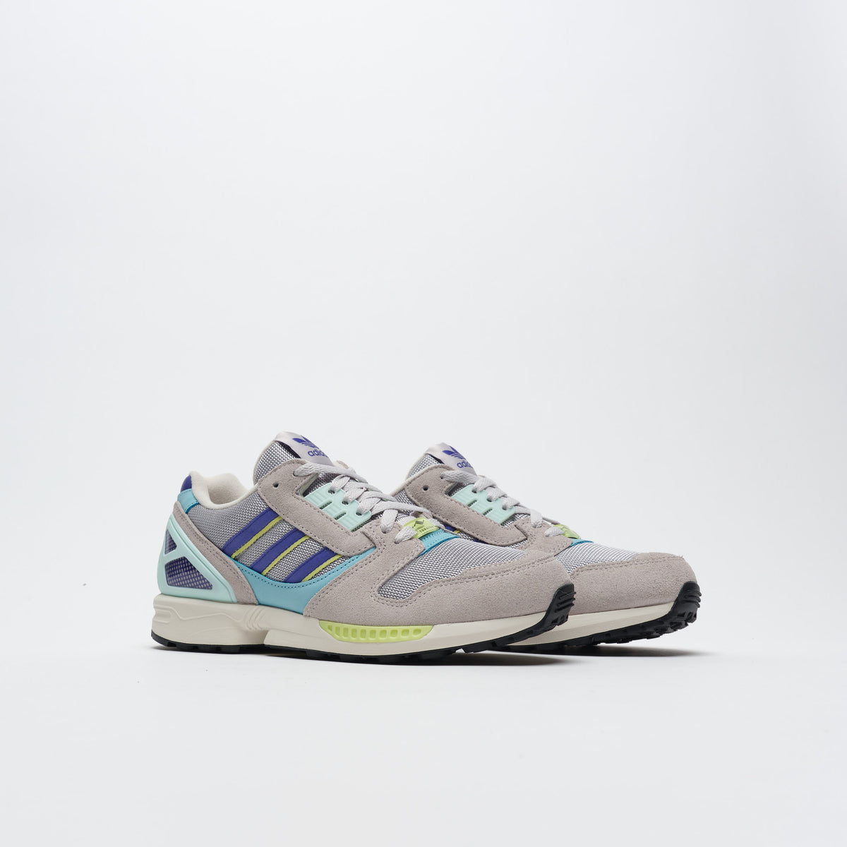 ADIDAS ORIGINALS - ZX 8000 Grey Two/Purple/Semi Frozen Lemon