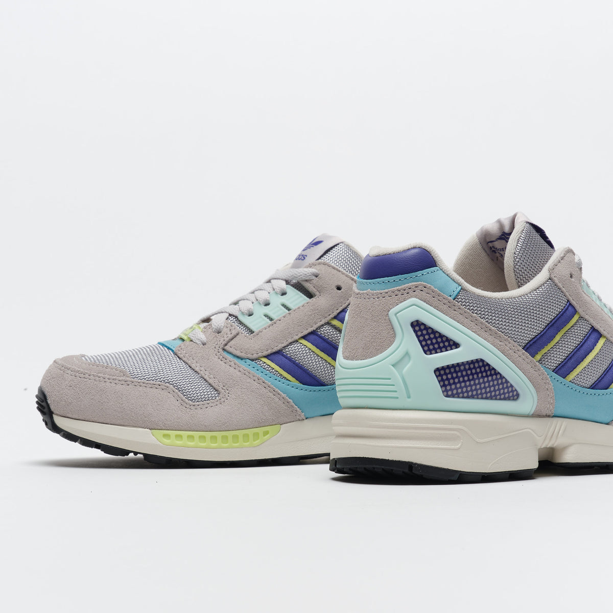 ADIDAS ORIGINALS - ZX 8000 Grey Two/Purple/Semi Frozen Lemon