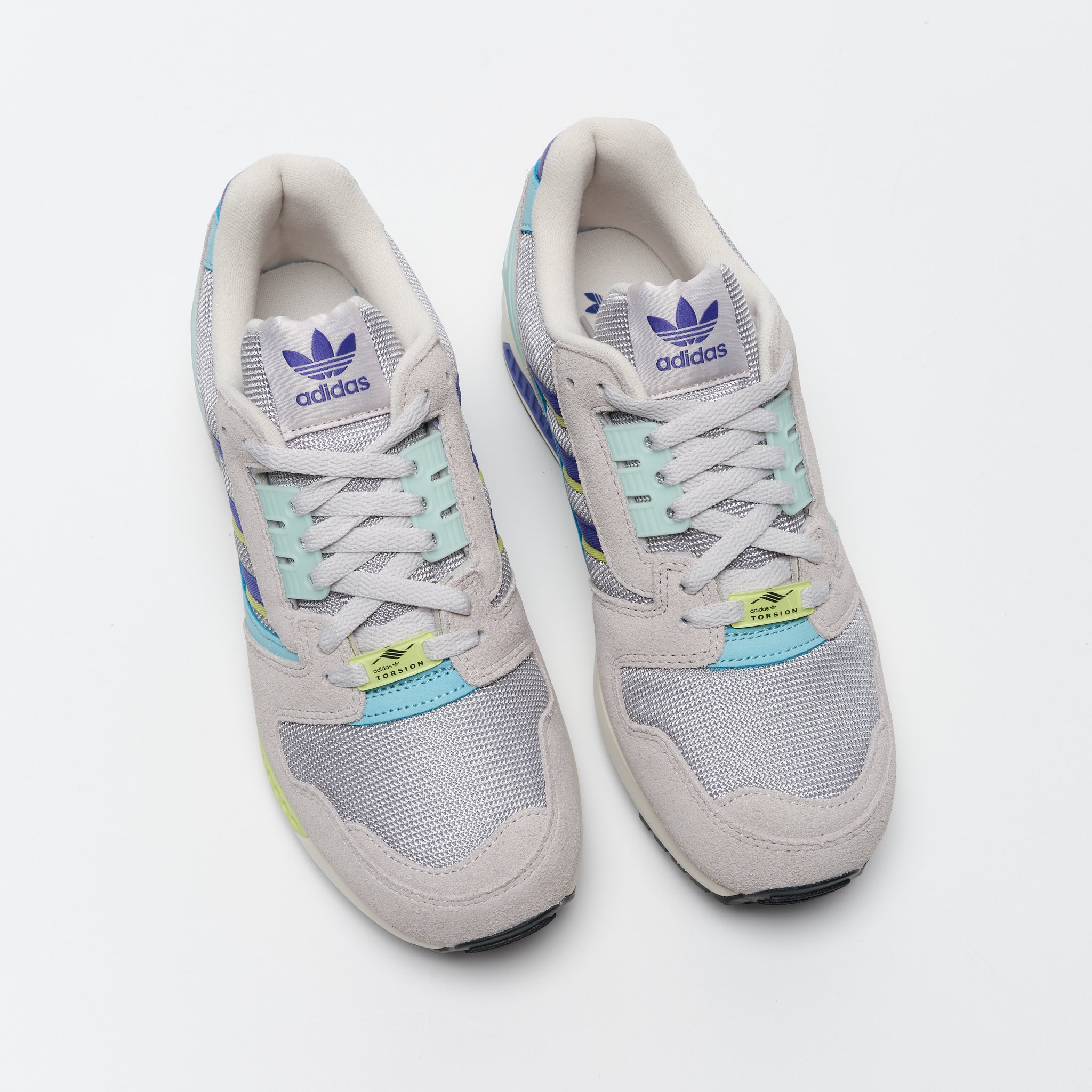 ADIDAS ORIGINALS - ZX 8000 Gray Two/Purple/Semi Frozen Lemon