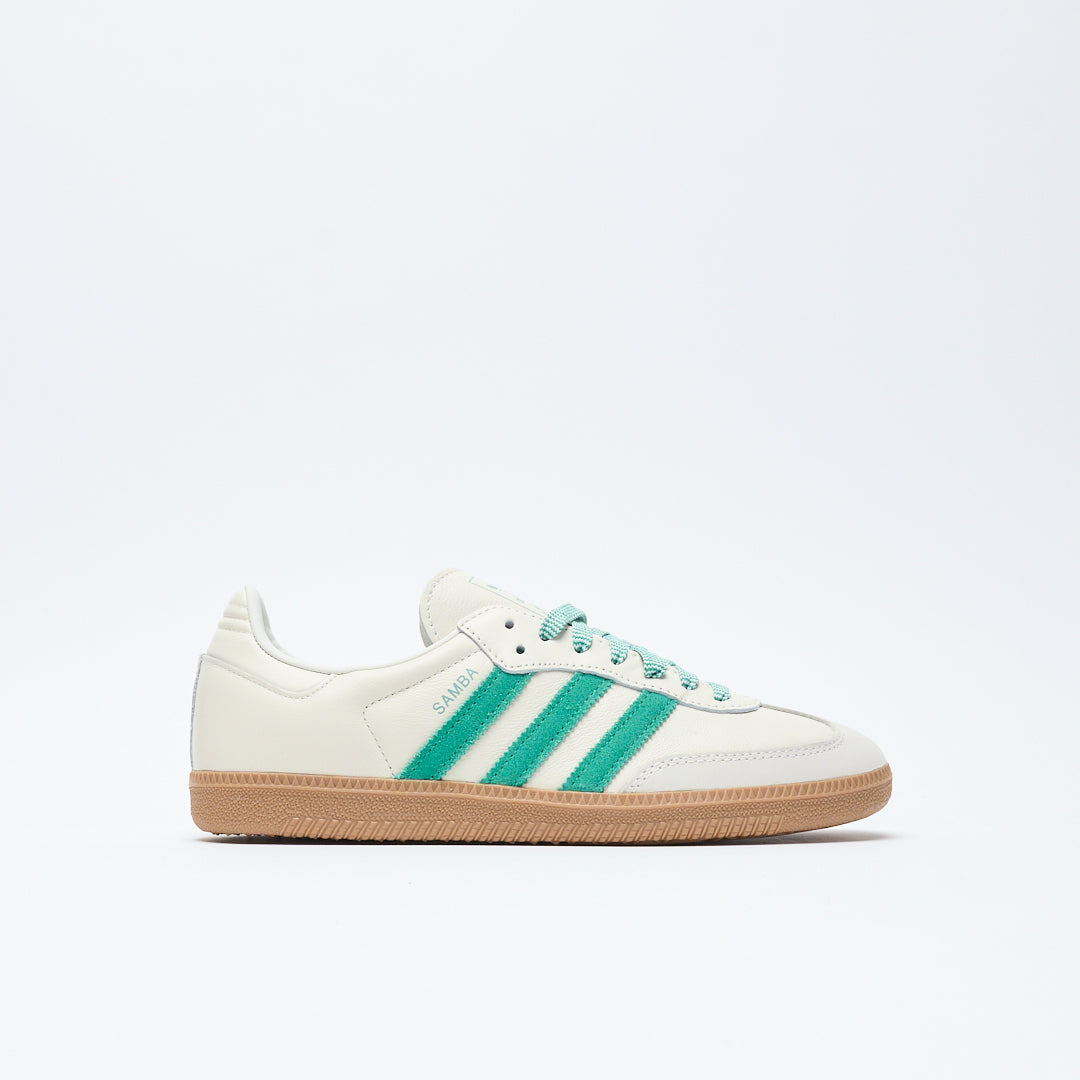 ADIDAS Originals - Samba OG W (Off White/Court Green/Haze Green)