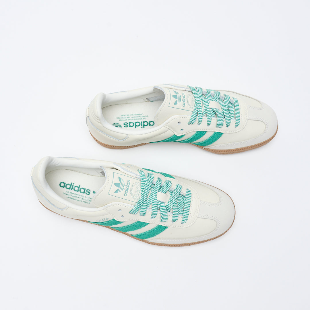 ADIDAS Originals - Samba OG W (Off White/Court Green/Haze Green)