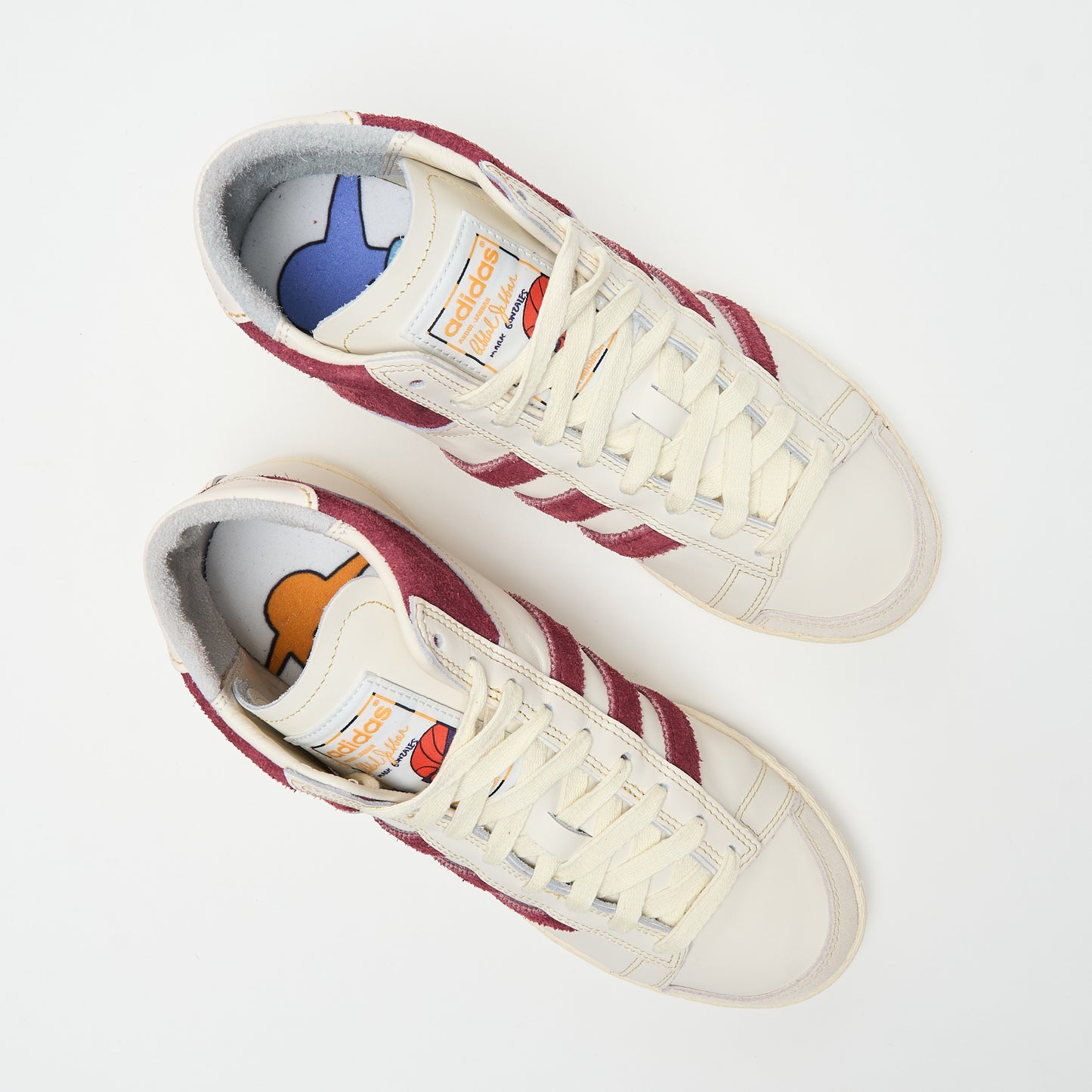ADIDAS Skateboarding - Gonz x Jabbar Hi (Chalk White/Shadow Red/Alumina)
