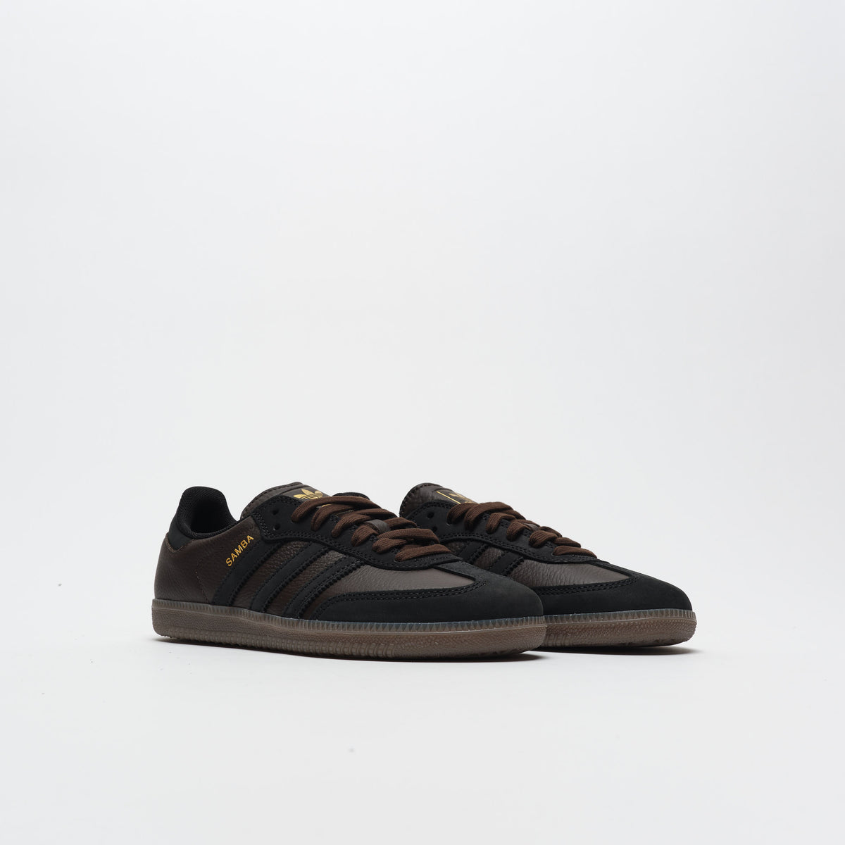 ADIDAS SKATEBOARDING - Samba ADV (Dark Brown/Core Black/Gum)