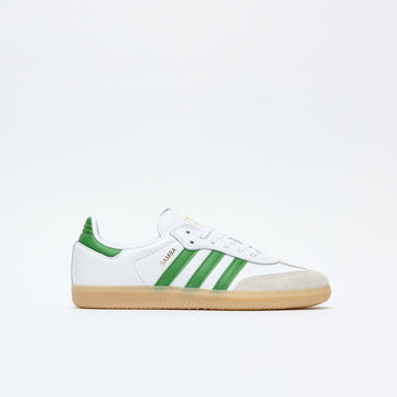 ADIDAS Skateboarding - Samba ADV (Cloud White/Crew Green/Gum)
