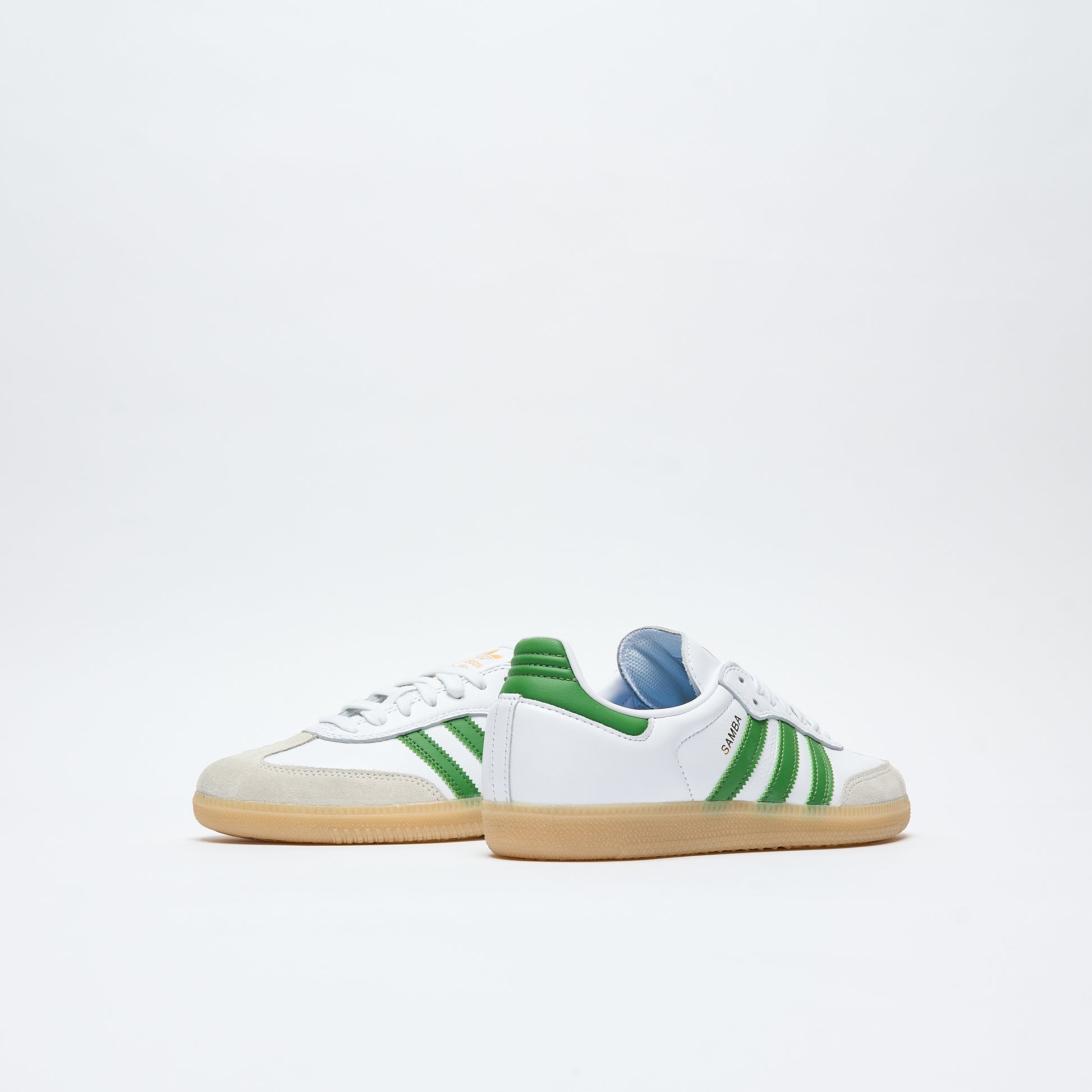 ADIDAS Skateboarding - Samba ADV (Cloud White/Crew Green/Gum)