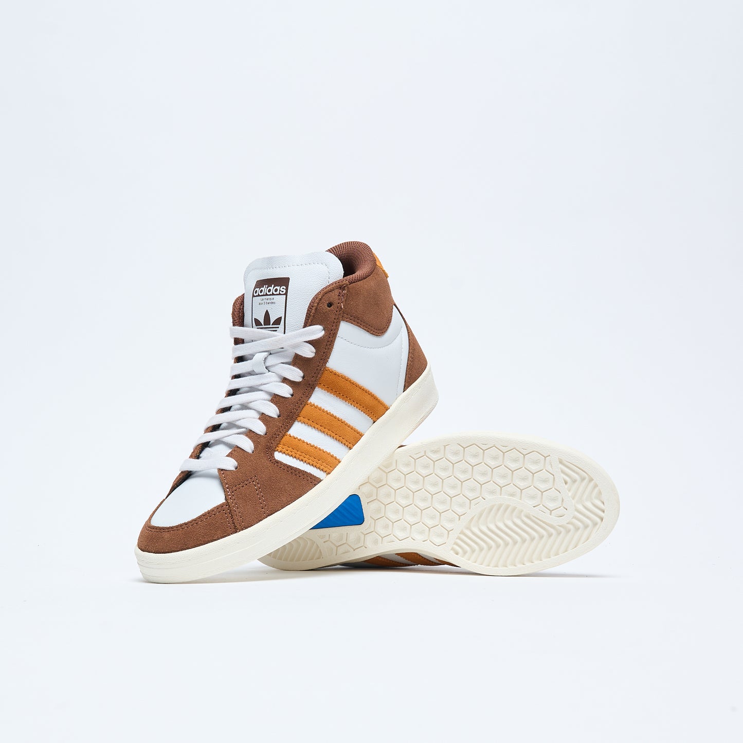 Adidas Skateboarding - Superskate (Brown/Rustic Orange/Crystal White)