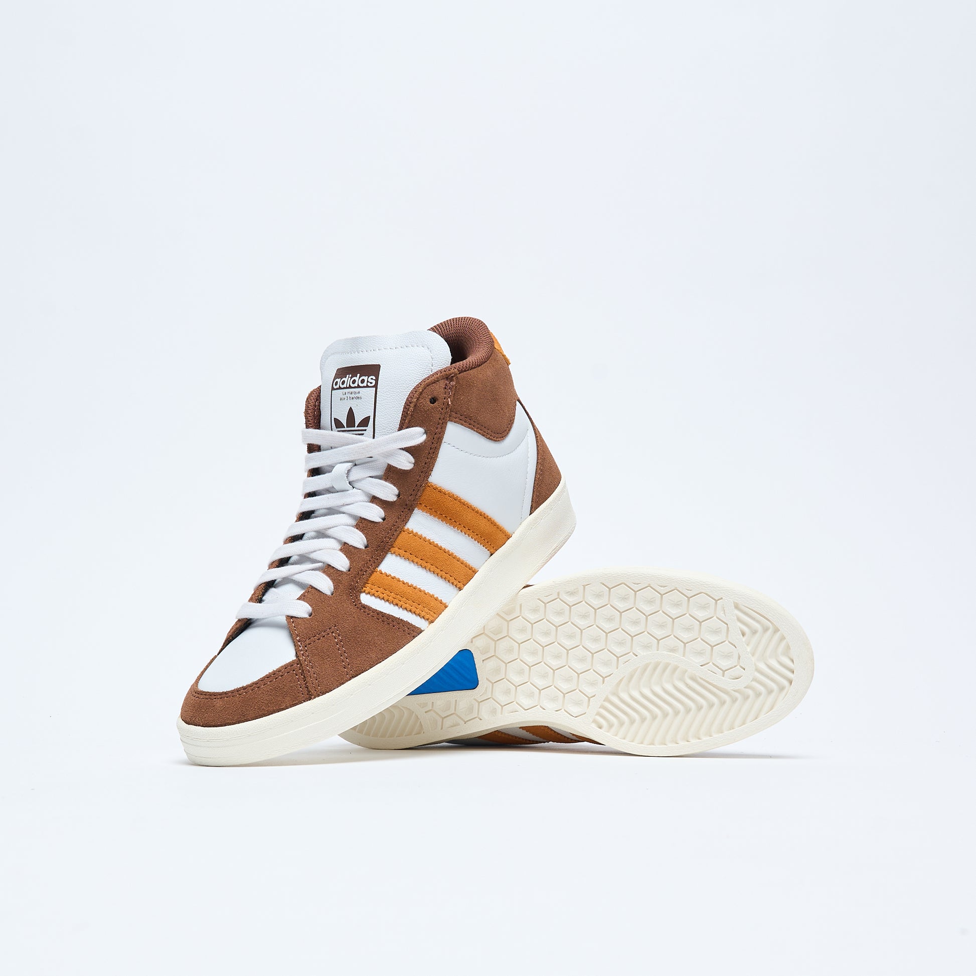 Adidas Skateboarding - Superskate (Brown/Rustic Orange/Crystal White)