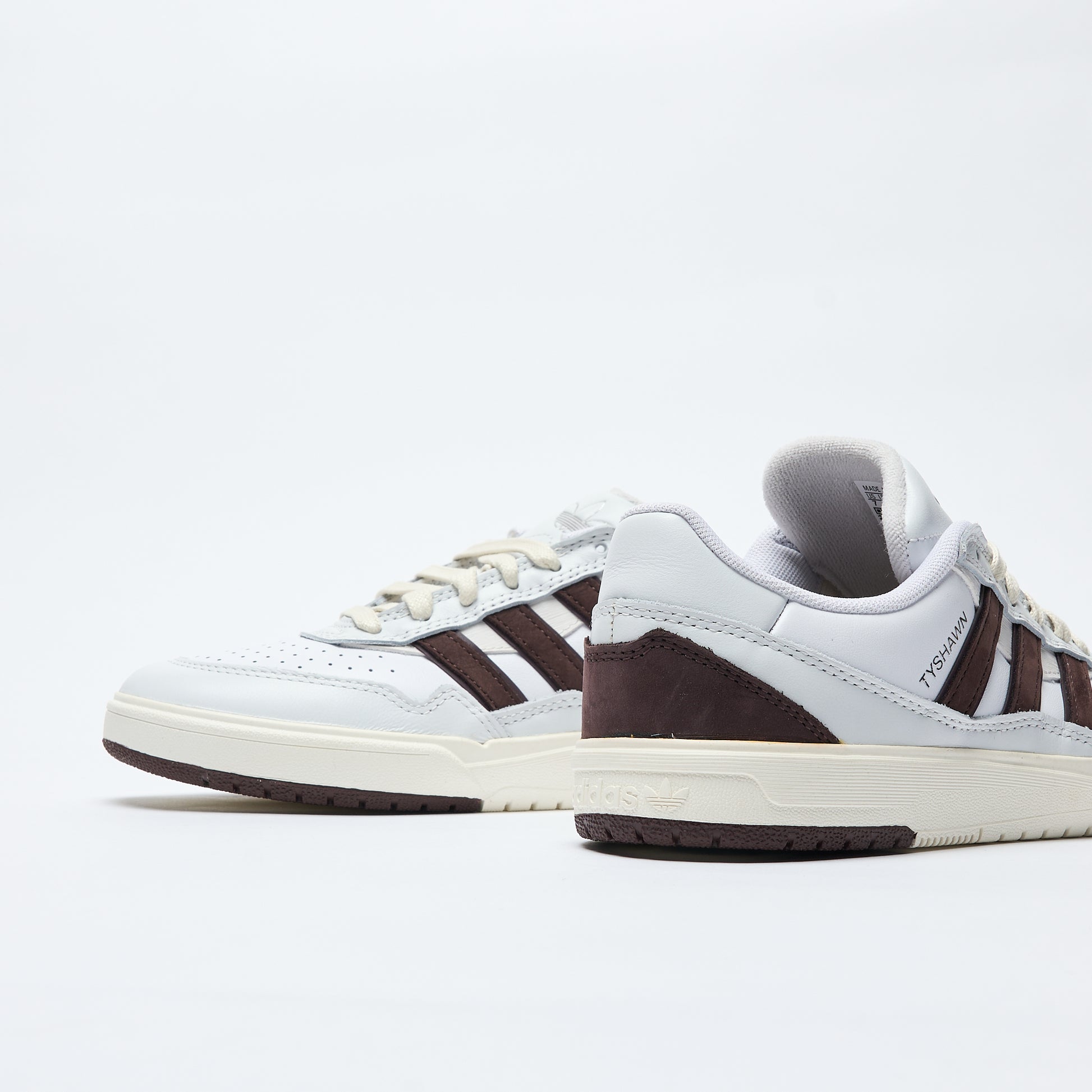 ADIDAS Skateboarding - Tyshawn II x Zach (Crystal White/Shadow Brown)