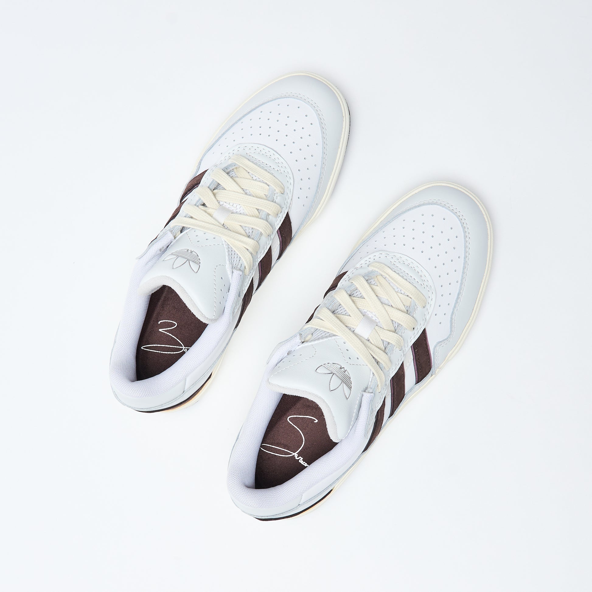 ADIDAS Skateboarding - Tyshawn II x Zach (Crystal White/Shadow Brown)