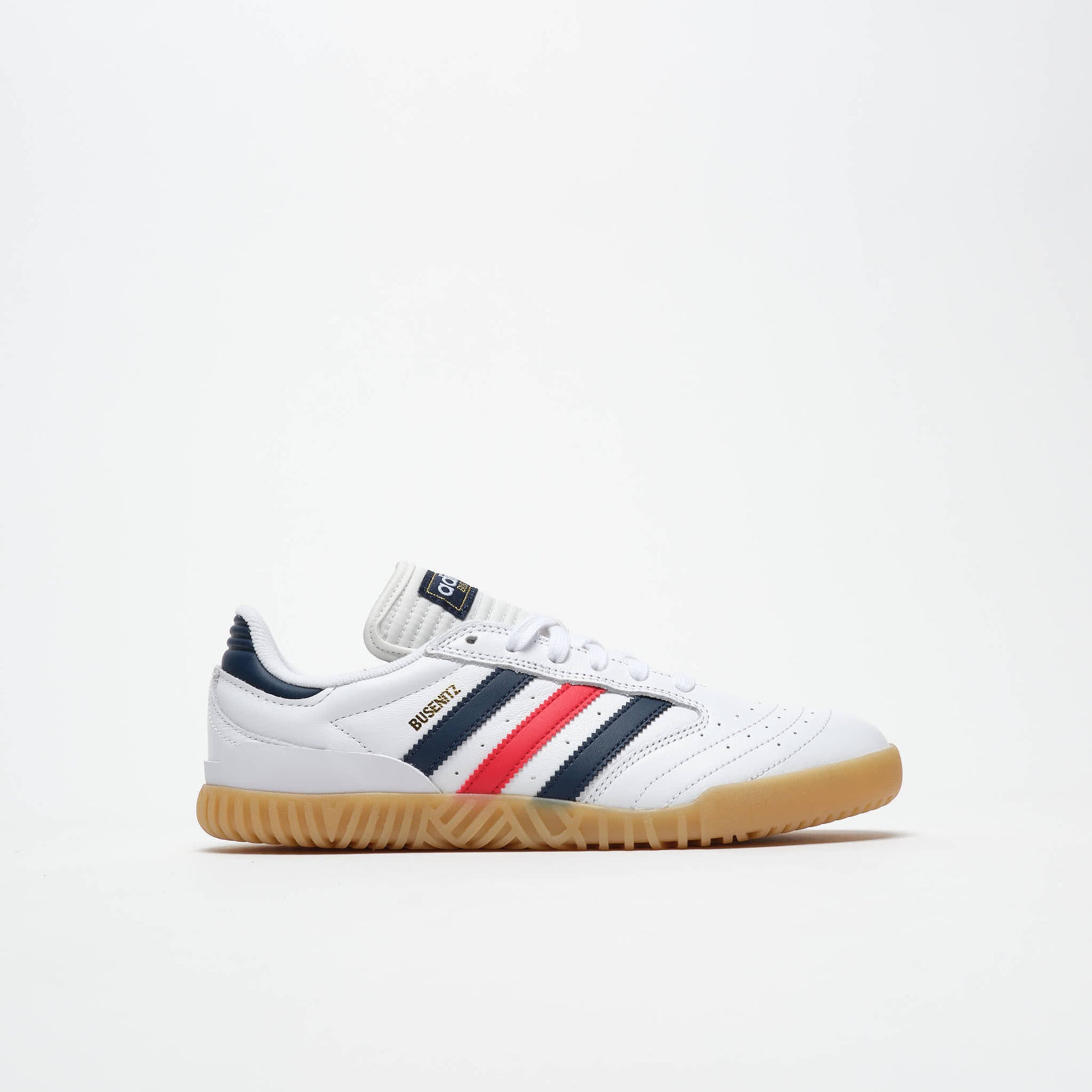Adidas Skateboarding - Busenitz Indoor Super (White/Navy/Better Scarlet)