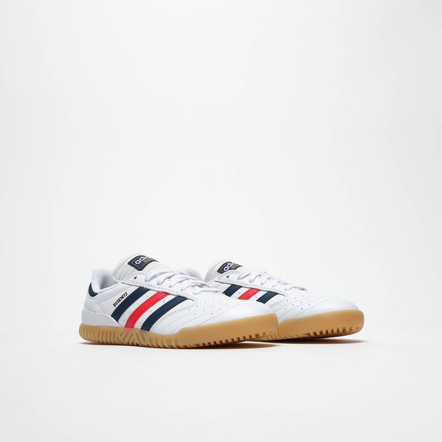 Adidas Skateboarding - Busenitz Indoor Super (White/Navy/Better Scarlet)