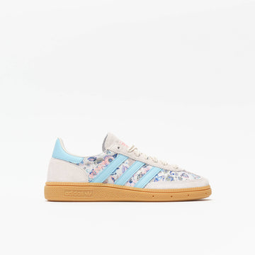 Liberty London x Adidas - Handball Spezial J (Off White/ Ice Blue/ Gum)