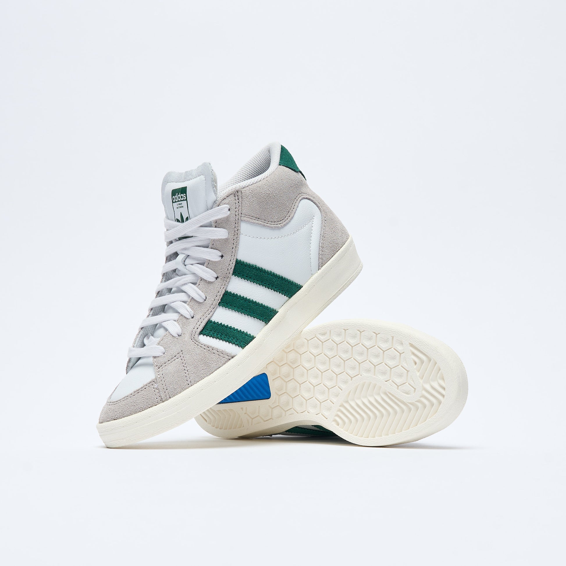 ADIDAS Skateboarding - Superskate (Clear Granite/Collegiate Green/Crystal White)
