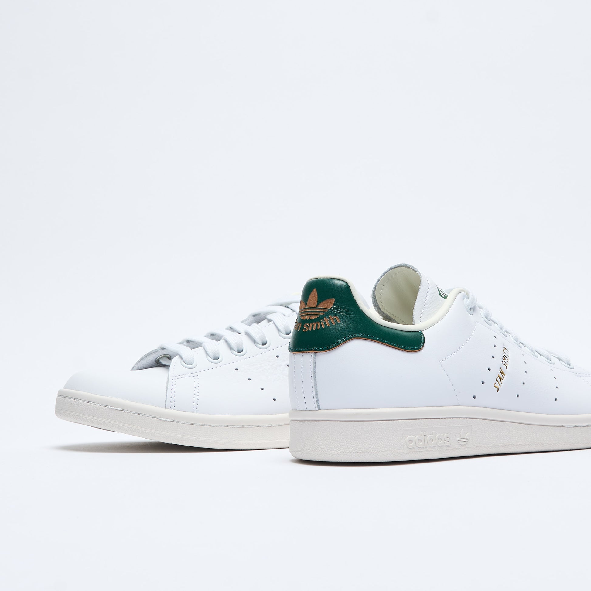 Adidas Originals Stan Smith Leather (Ftw White/Collegiate Green)