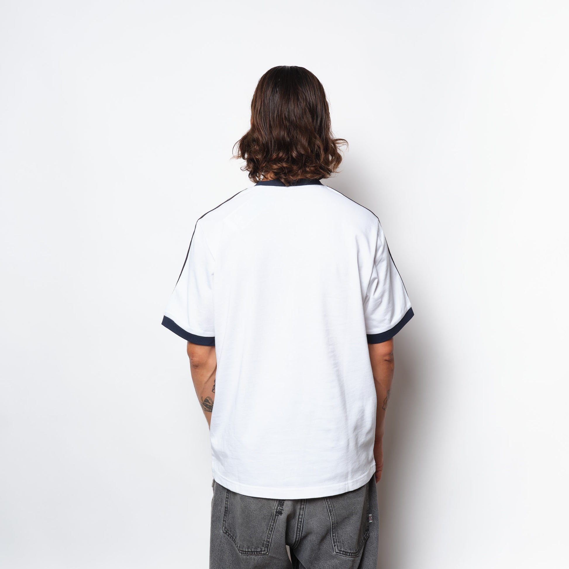 ADIDAS Skateboarding - FS Ringer Tee (White/Black)