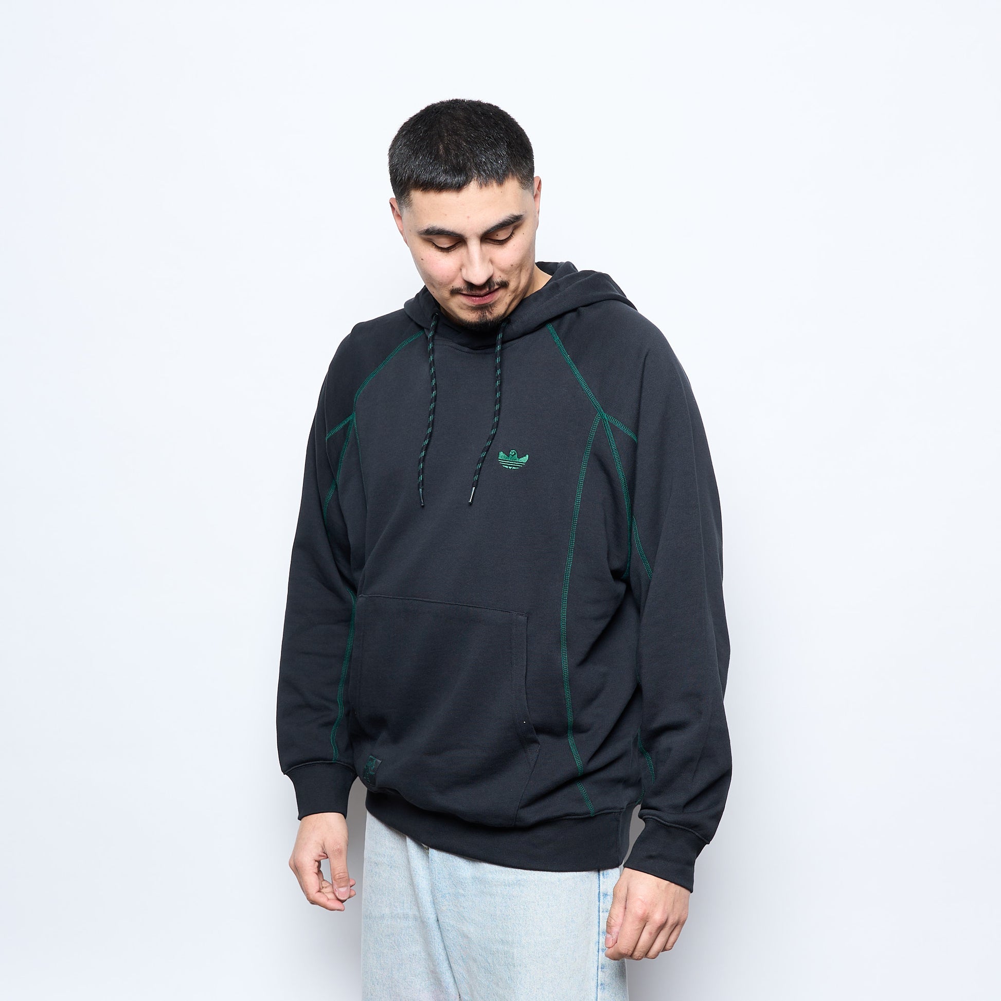 ADIDAS Skateboarding - Shmoofoil Featherweight Hoodie (Black)