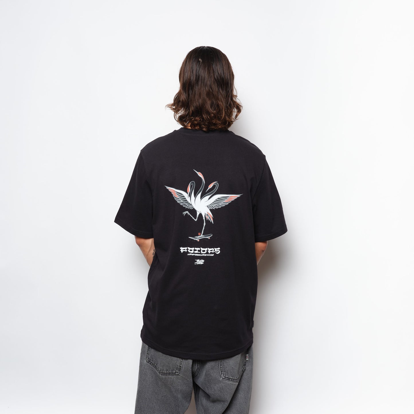 ADIDAS Skateboarding - TOS Temple of Skate Crane Tee (Black)