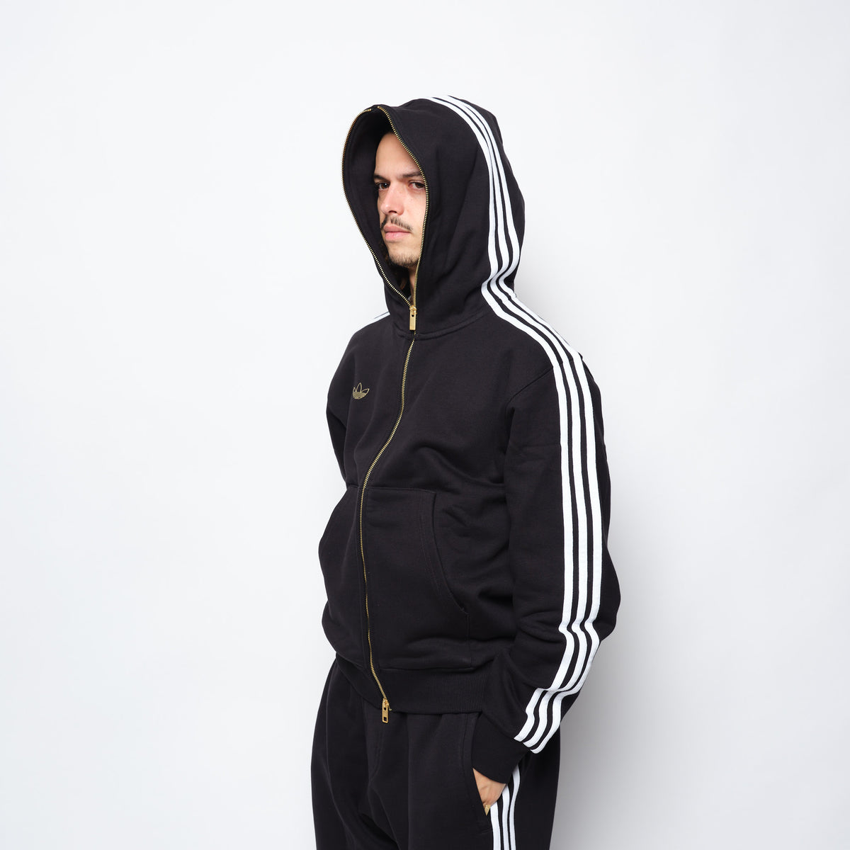 ADIDAS Skateboarding - Tyshawn Track jacket Black/White