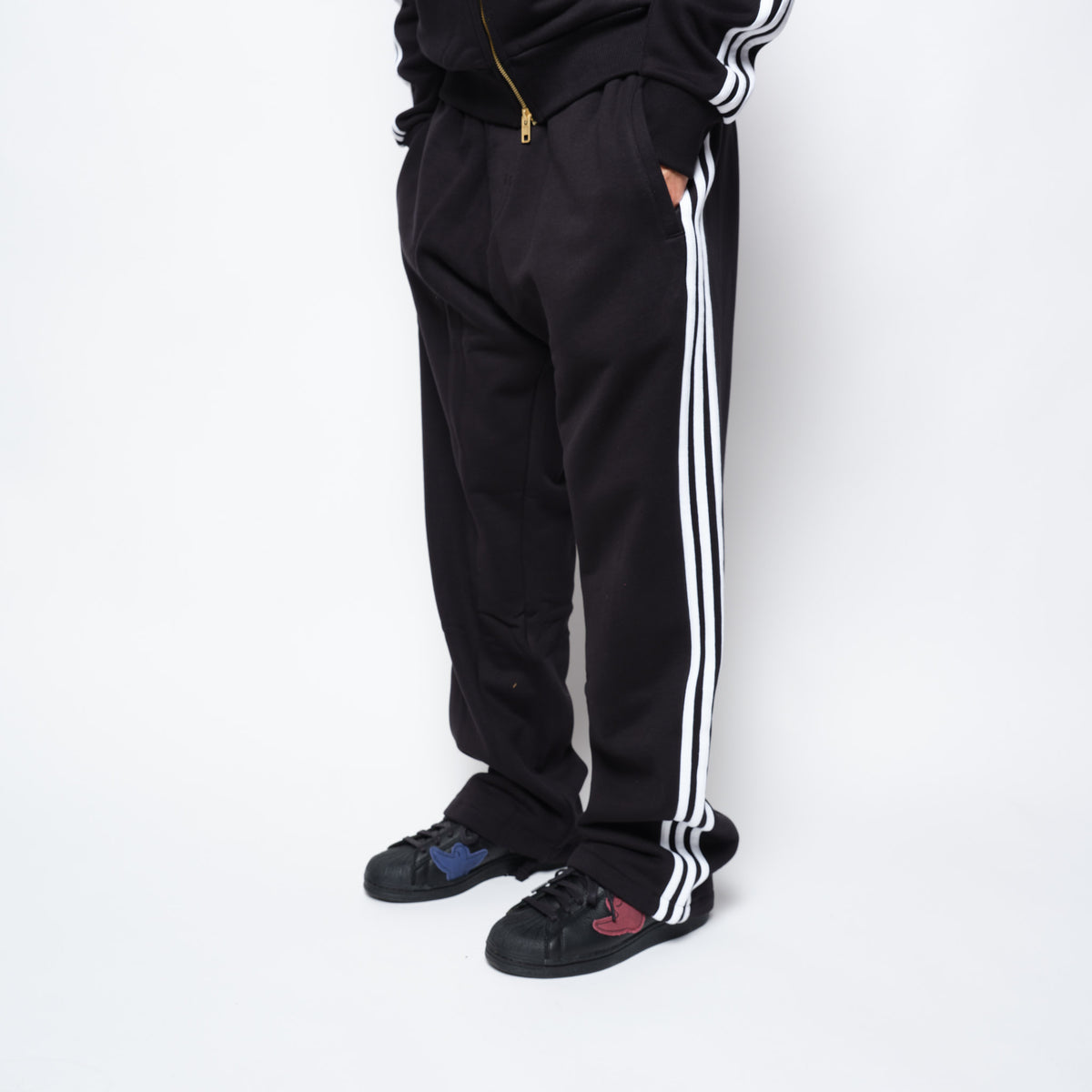 ADIDAS Skateboarding - Tyshawn Trackpant Black/White