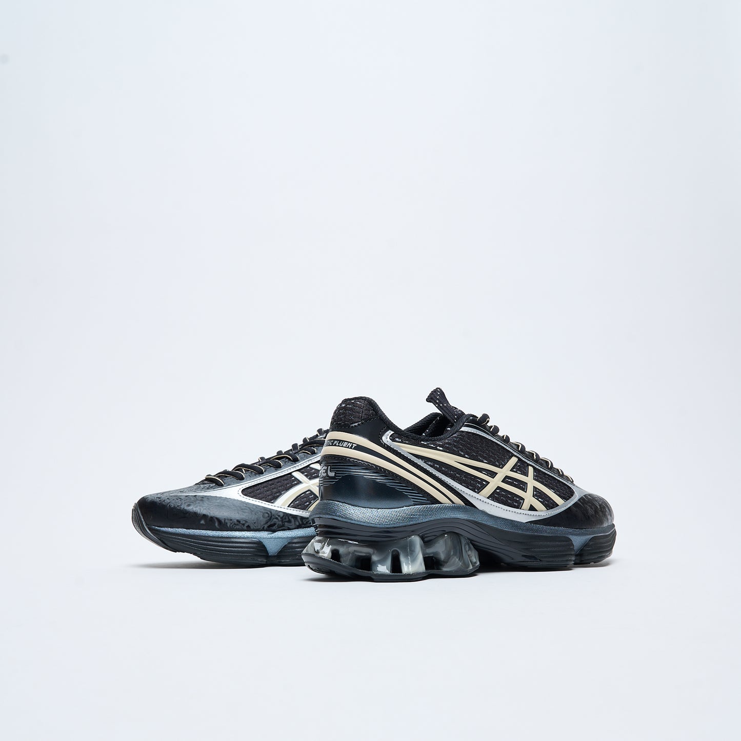 Asics Sportstyle - US6-S Gel-Kinetic Fluent (Black/Vanilla)