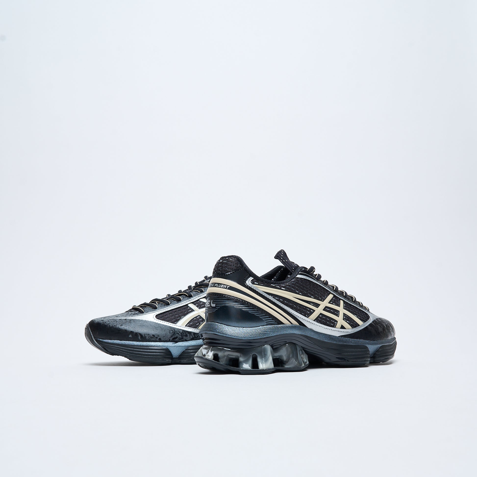 Asics Sportstyle - US6-S Gel-Kinetic Fluent (Black/Vanilla)