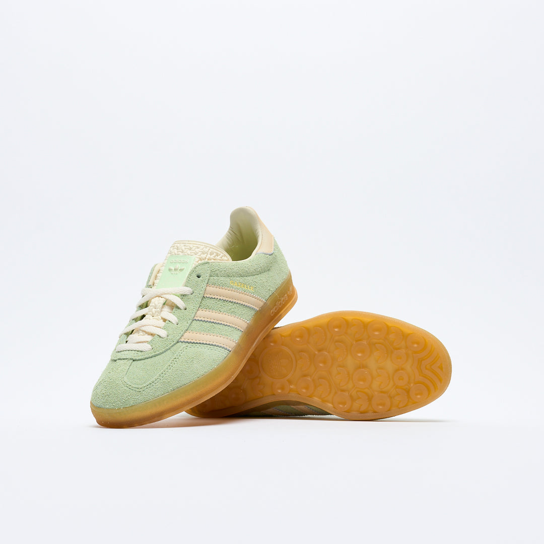 Adidas Originals - Gazelle Indoor (Semi Green Spark/Almost Yellow/Cream White)